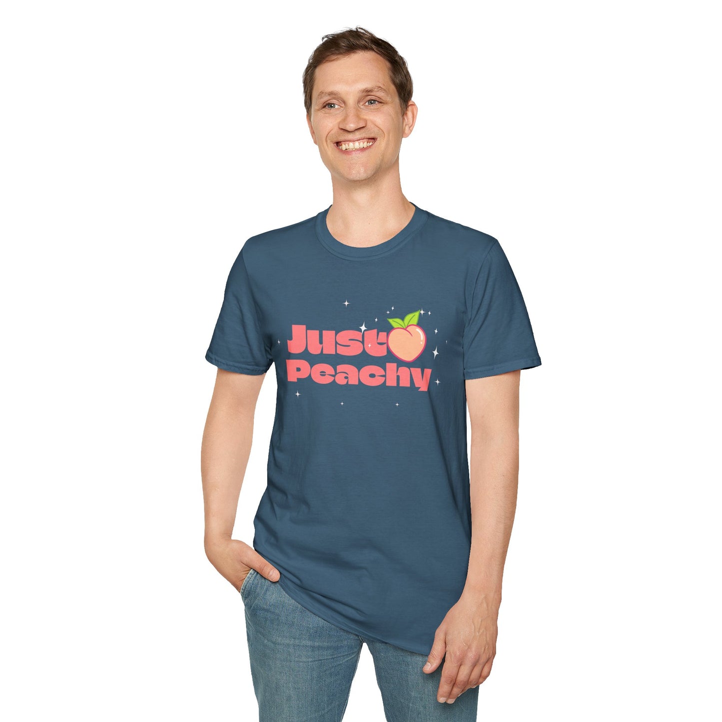 Food Tees, Funny Food T Shirts, Funny T Shirts, Shirt with Fruits, Shirt with Peach
