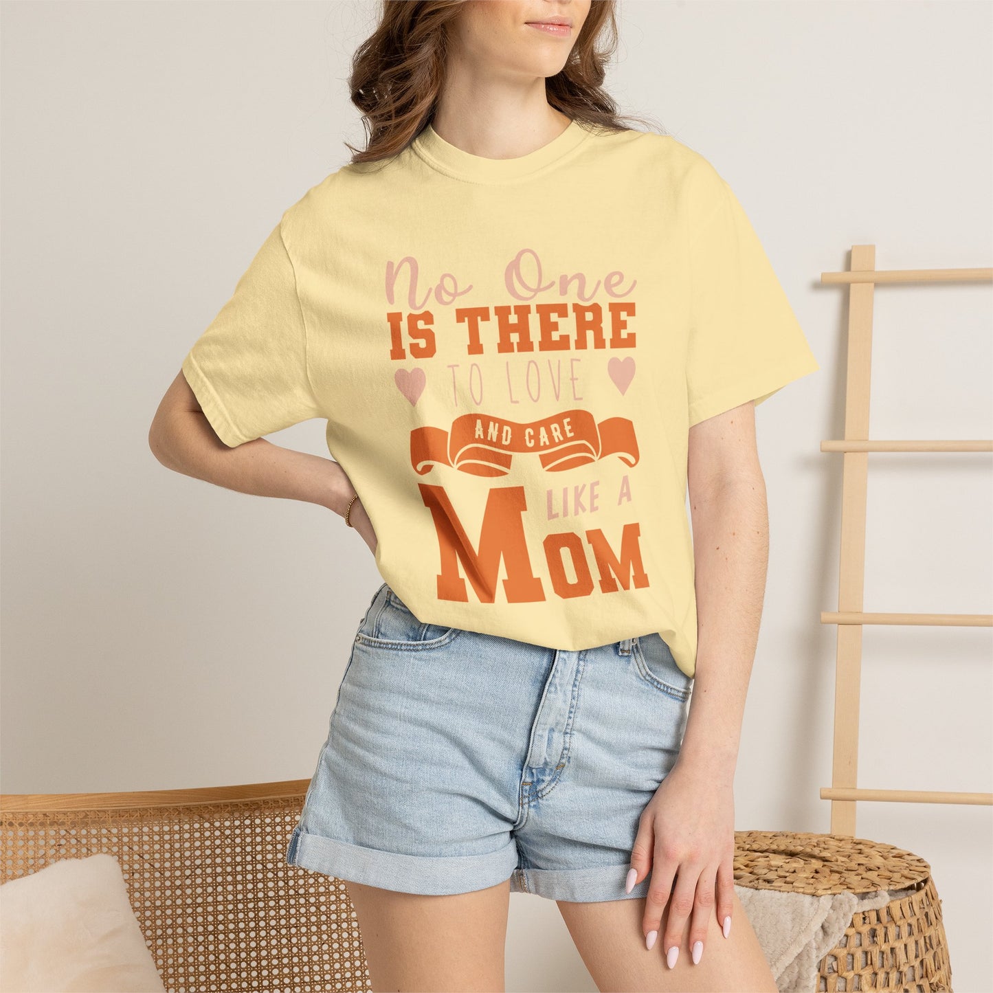 Mom T-shirt Mother Day Mama Tee Unisex Comfort Colors Garment-Dyed Cotton h47