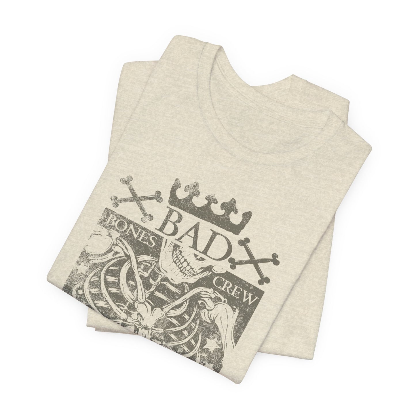 Skeleton Ribcage Tee Bones Crew Graphic Shirt A-10