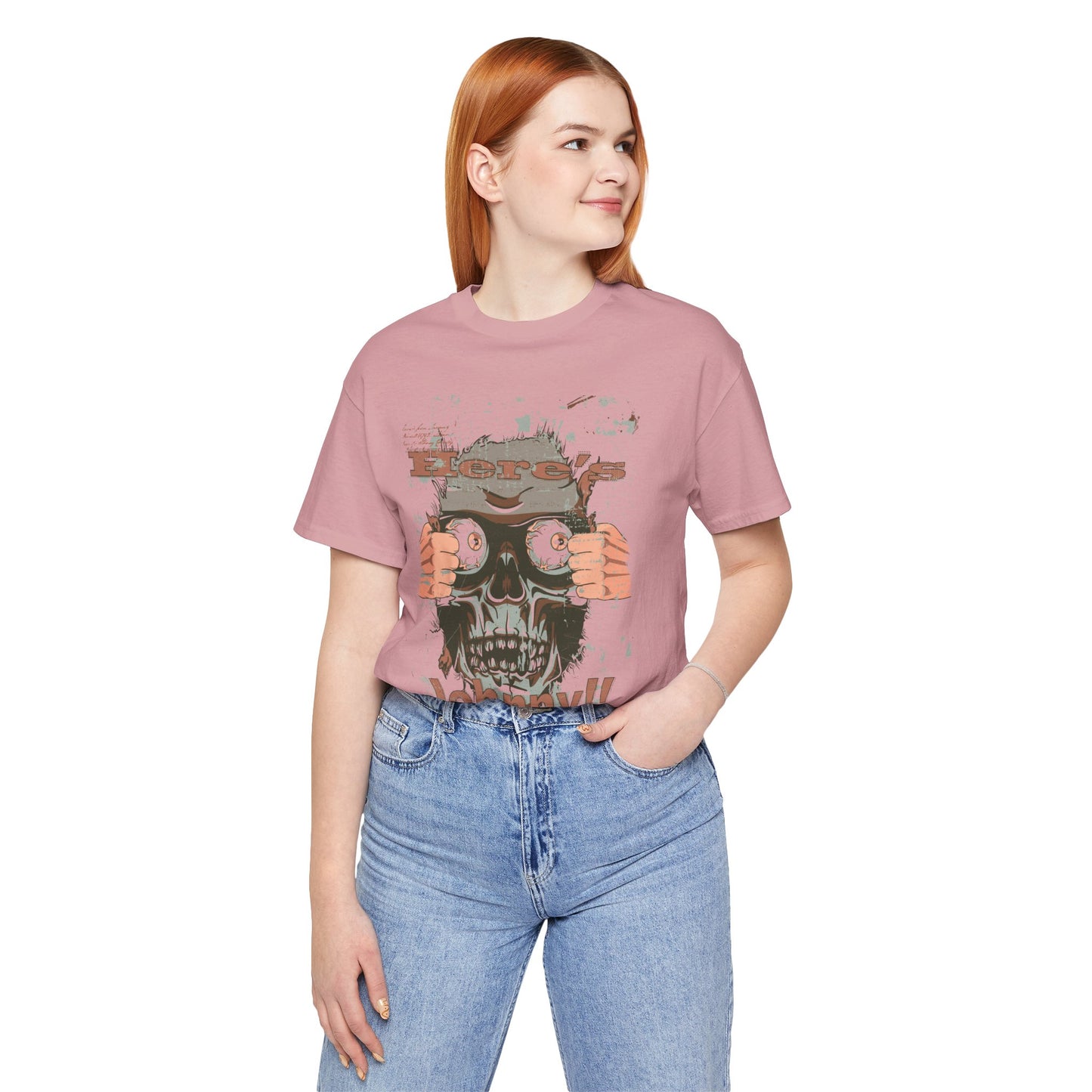 Skull Graphic Unisex Cotton T-Shirt r8