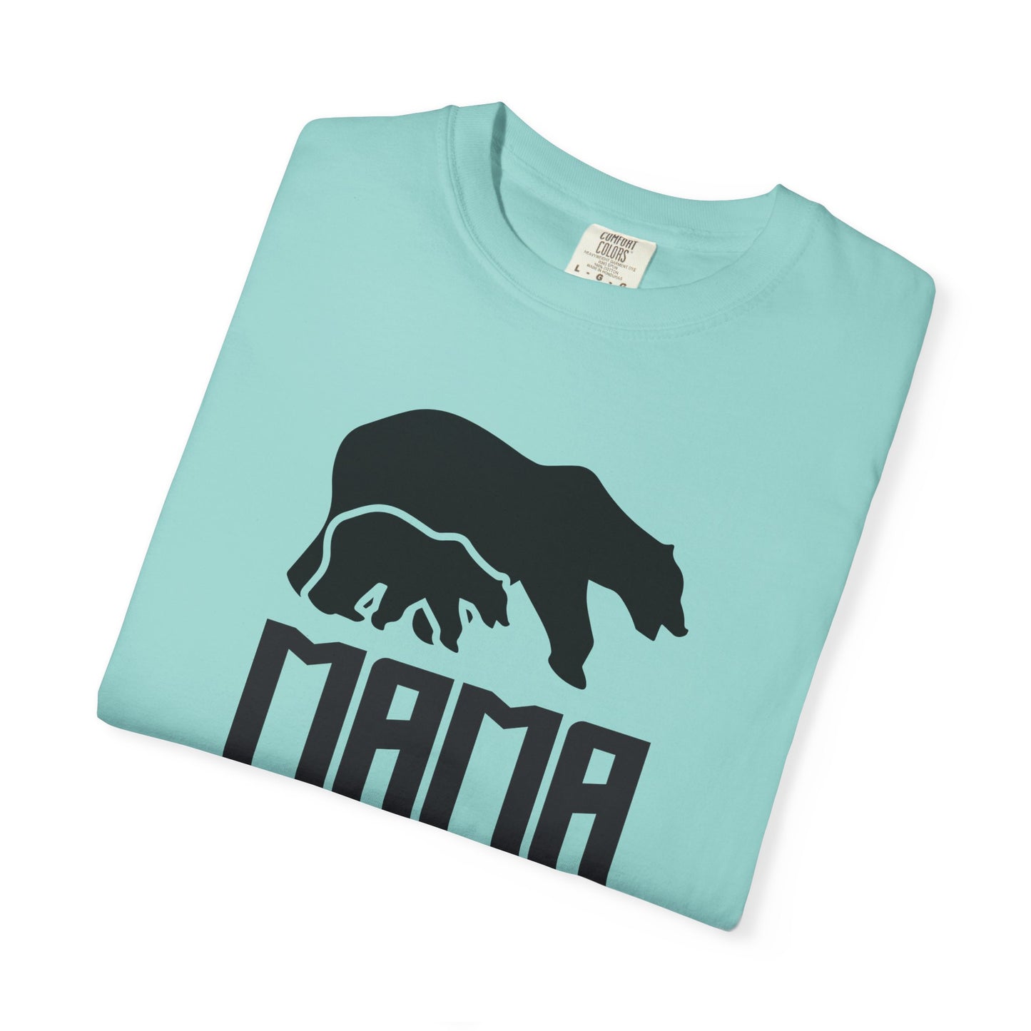 Mama Bear Mom T-shirt Mother's Day Mama Tee Unisex Comfort Colors Garment-Dyed Cotton h12