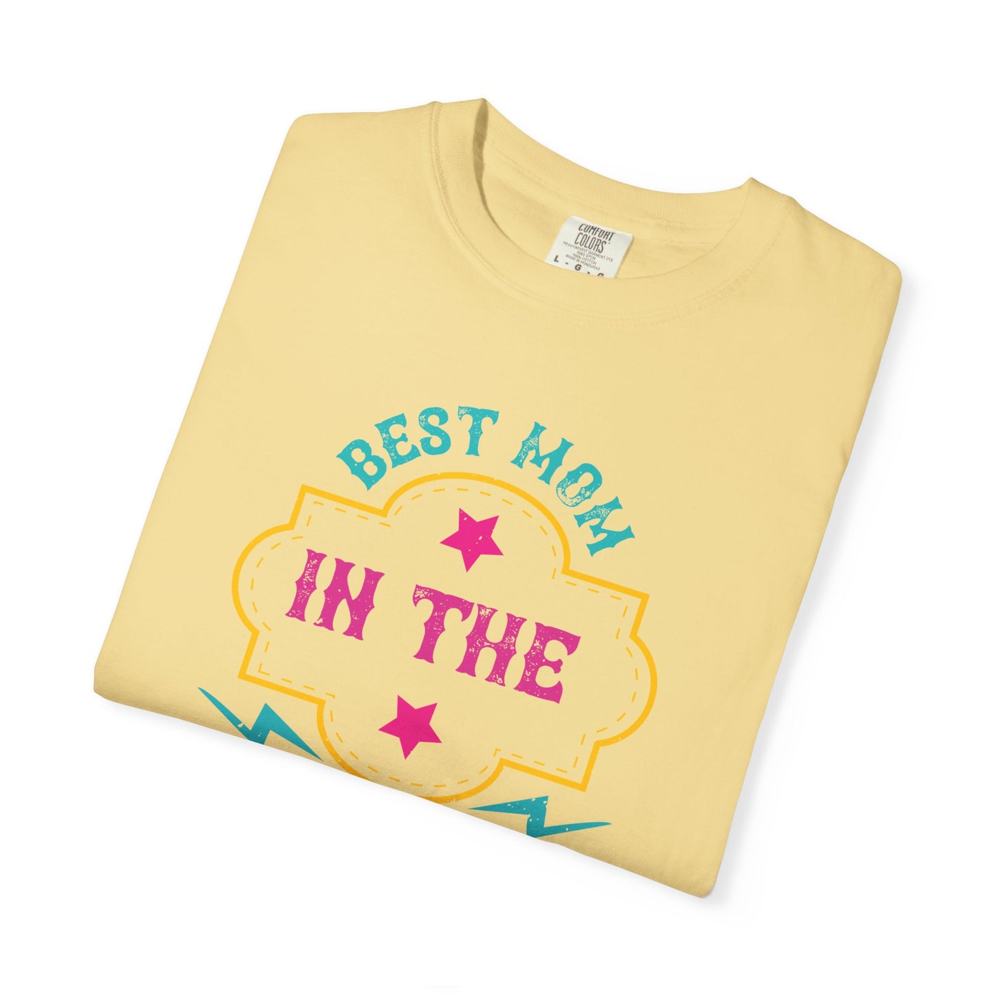 Mom T-shirt Mother Day Mama Tee Unisex Comfort Colors Garment-Dyed Cotton h65