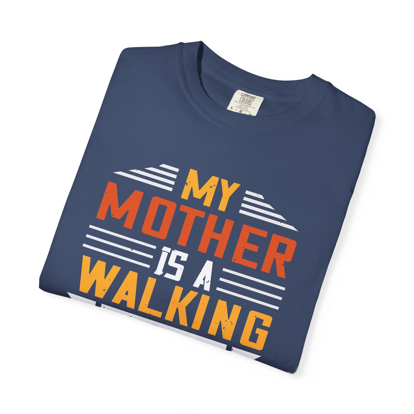 Mom T-shirt Mother Day Mama Tee Unisex Comfort Colors Garment-Dyed Cotton h87