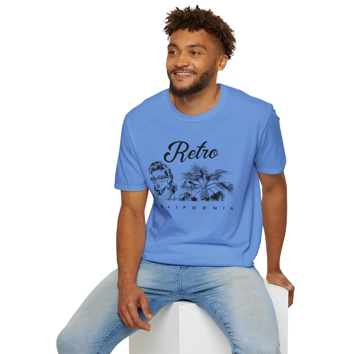 Retro T Shirt, Retro Design Shirt, Retro Art Tee Shirt, T-shirt with Retro Style