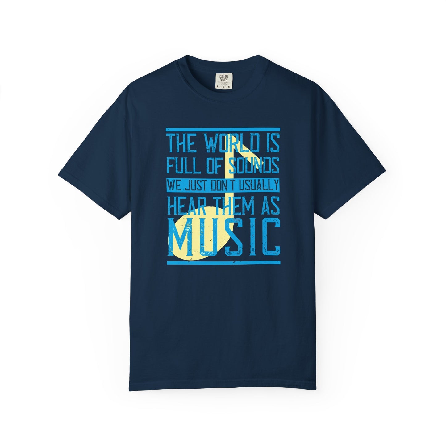 Music Graphic Design Unisex Cotton T-shirt m45