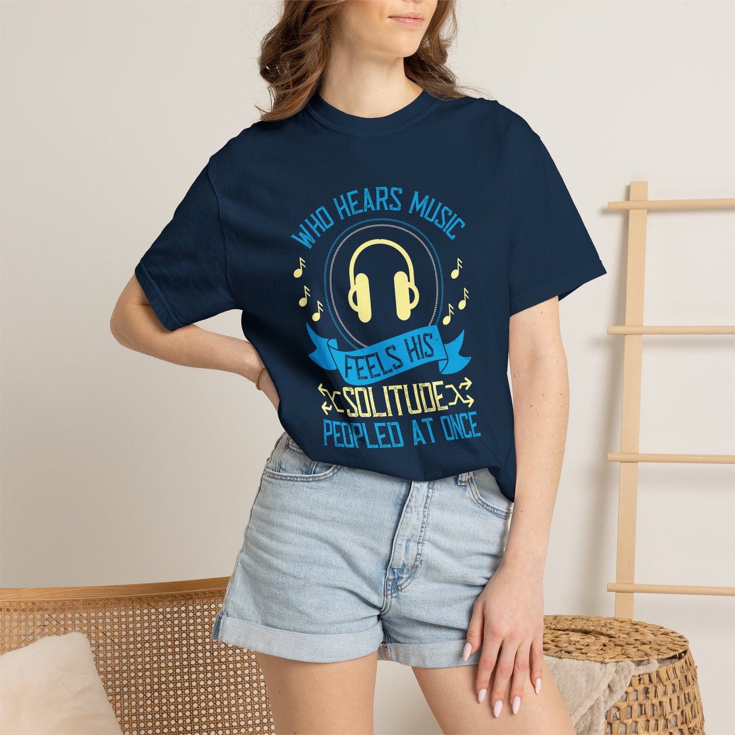 Music Graphic Design Unisex Cotton T-shirt m49
