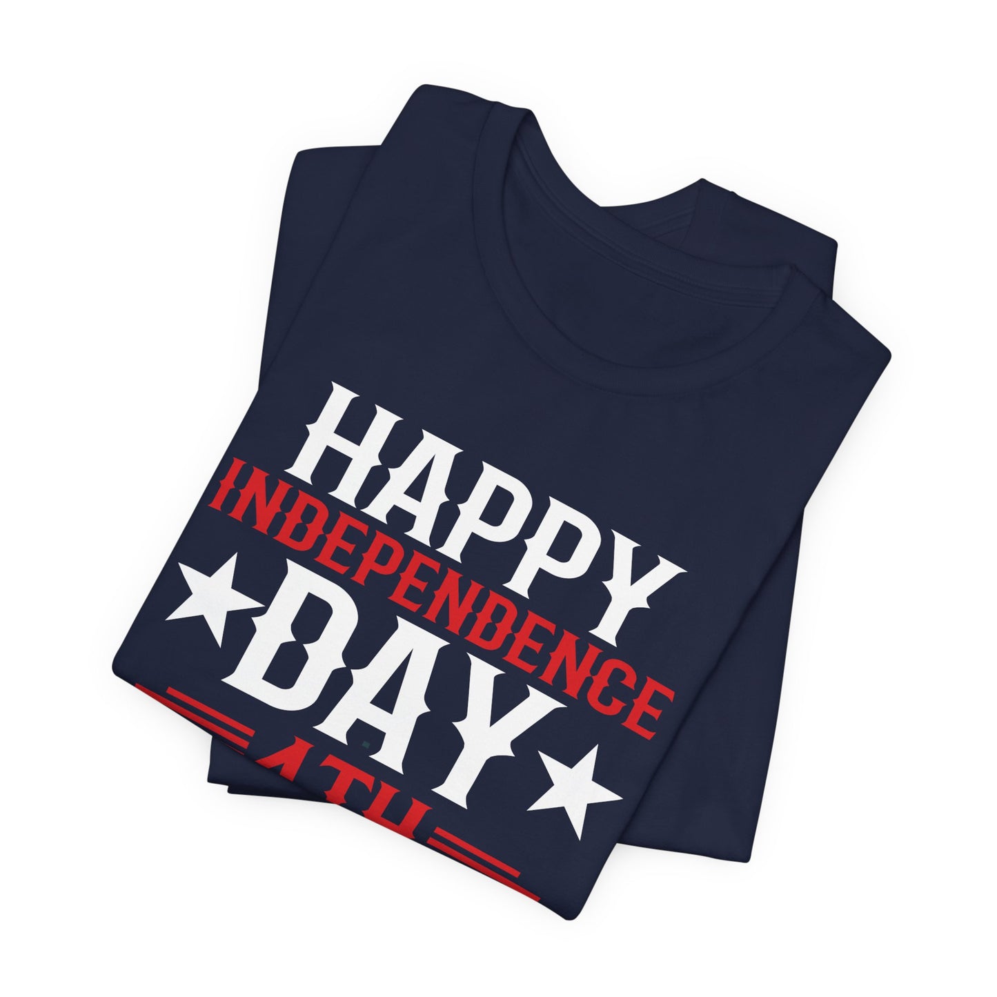 Happy Independence Day Graphic Unisex Cotton T-Shirt 016