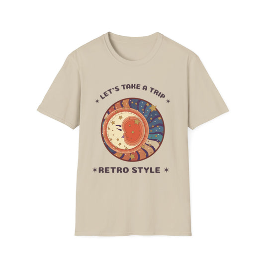 Retro T Shirt, Retro Design Shirt, Retro Art Tee Shirt, T-shirt with Retro Style