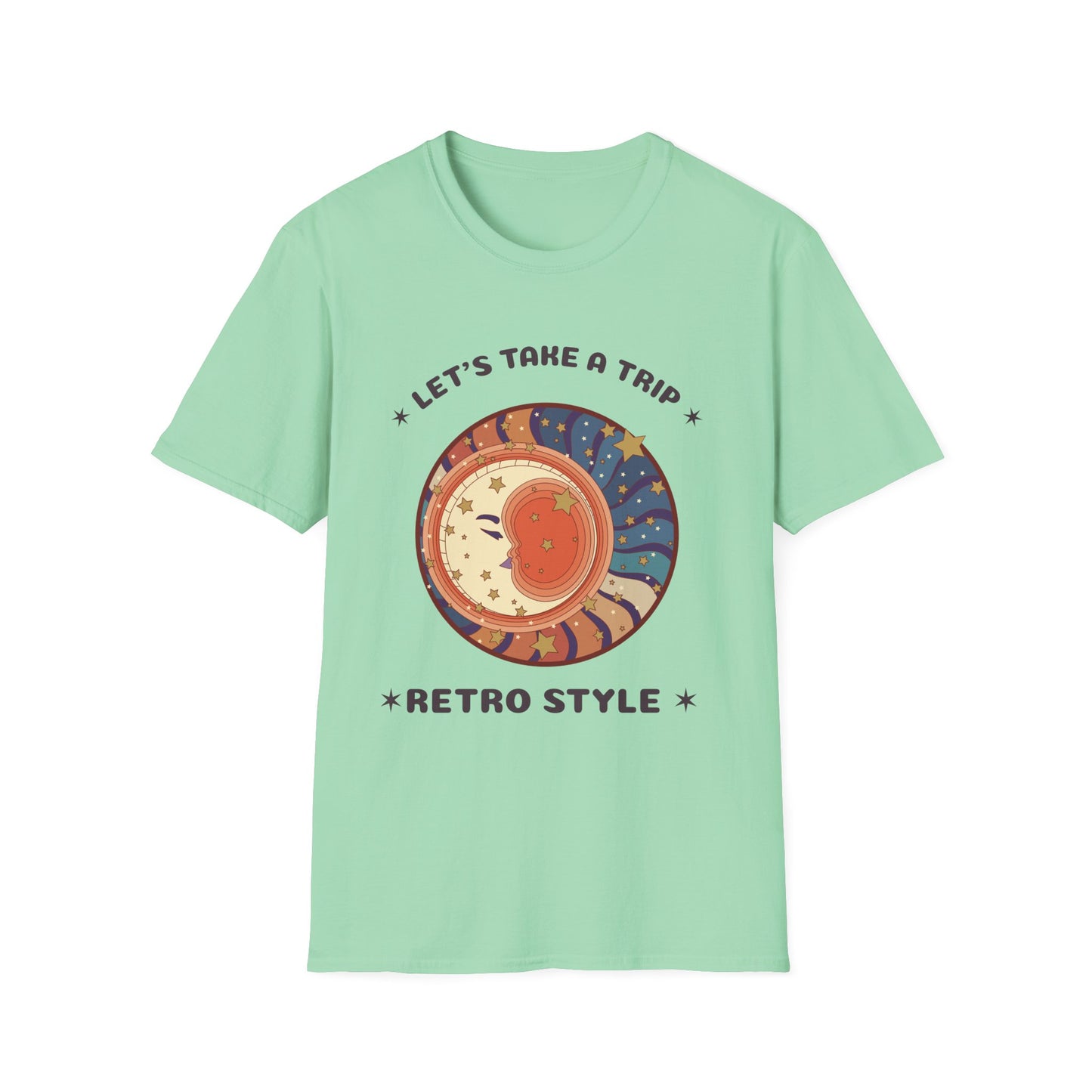 Retro T Shirt, Retro Design Shirt, Retro Art Tee Shirt, T-shirt with Retro Style