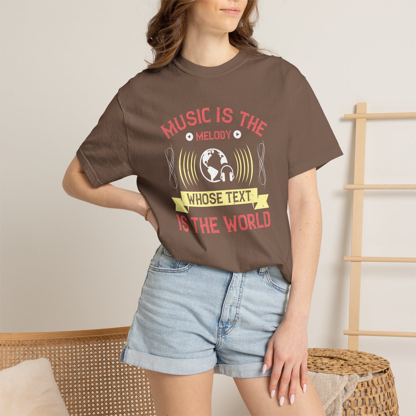 Music Graphic Design Unisex Cotton T-shirt m33