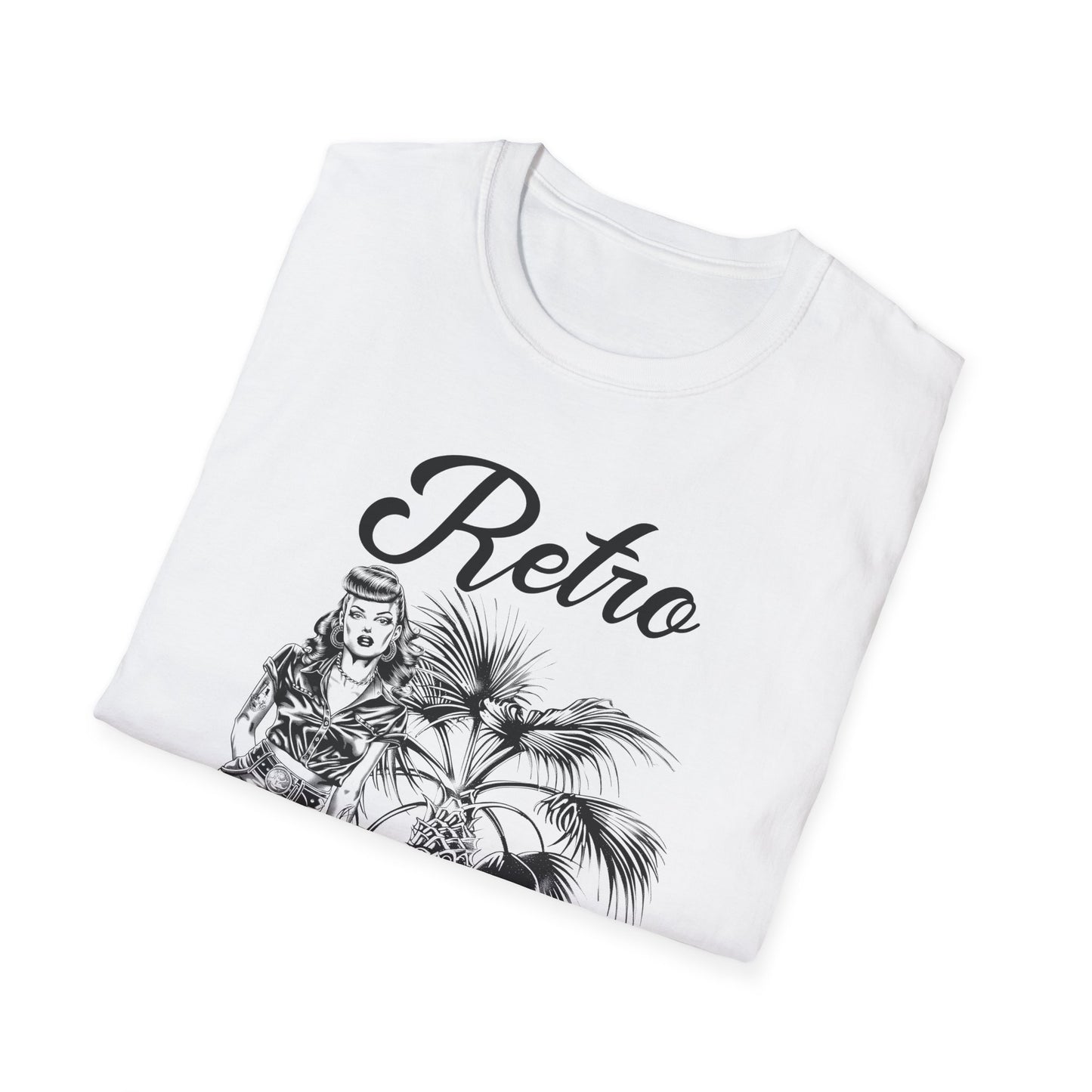 Retro T Shirt, Retro Design Shirt, Retro Art Tee Shirt, T-shirt with Retro Style