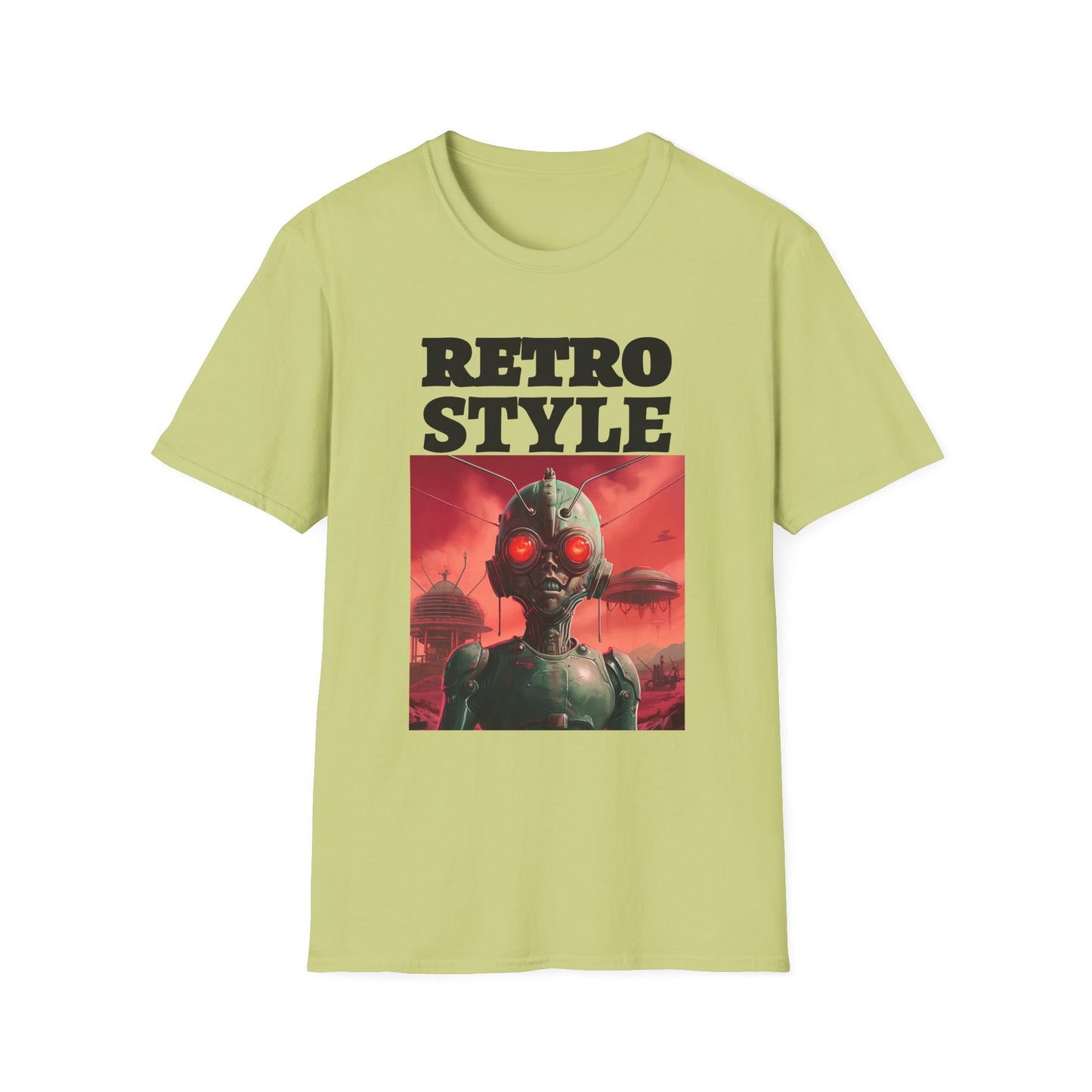 Retro T Shirt, Retro Design Shirt, Retro Art Tee Shirt, T-shirt with Retro Style