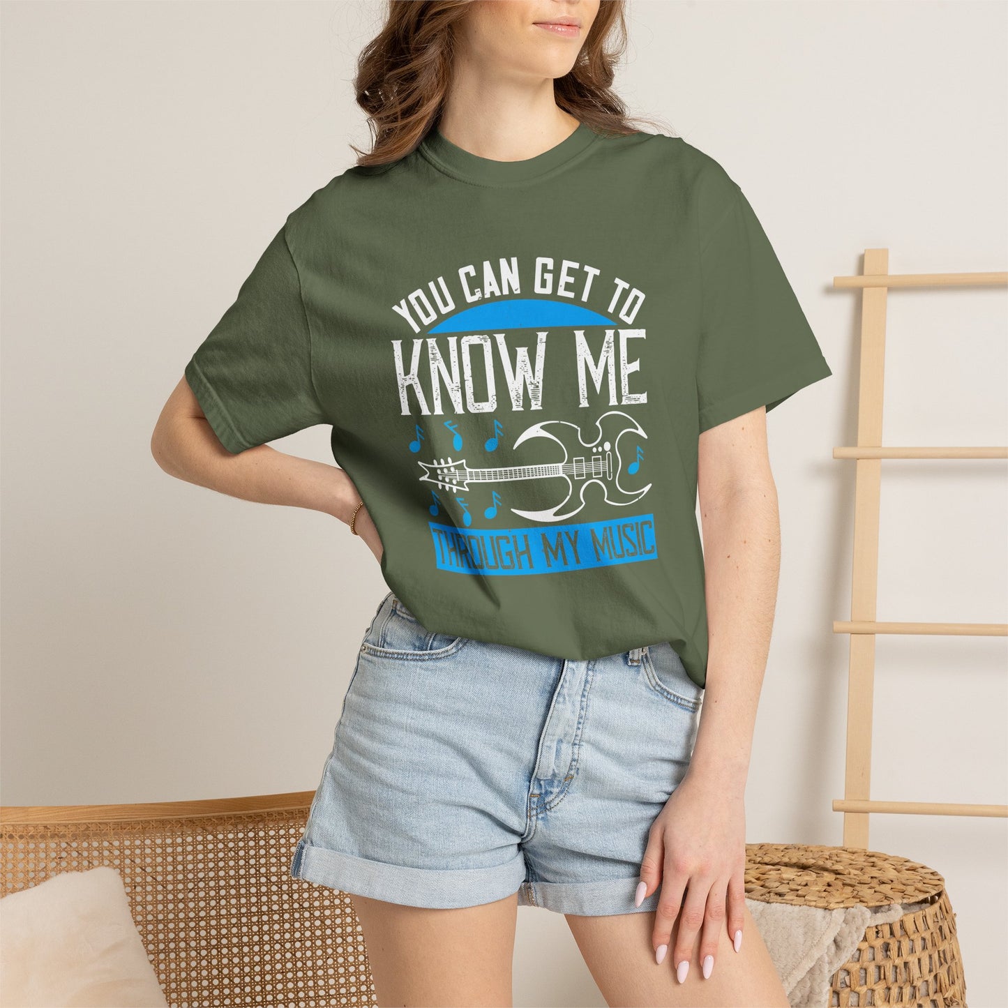 Music Graphic Design Unisex Cotton T-shirt m1
