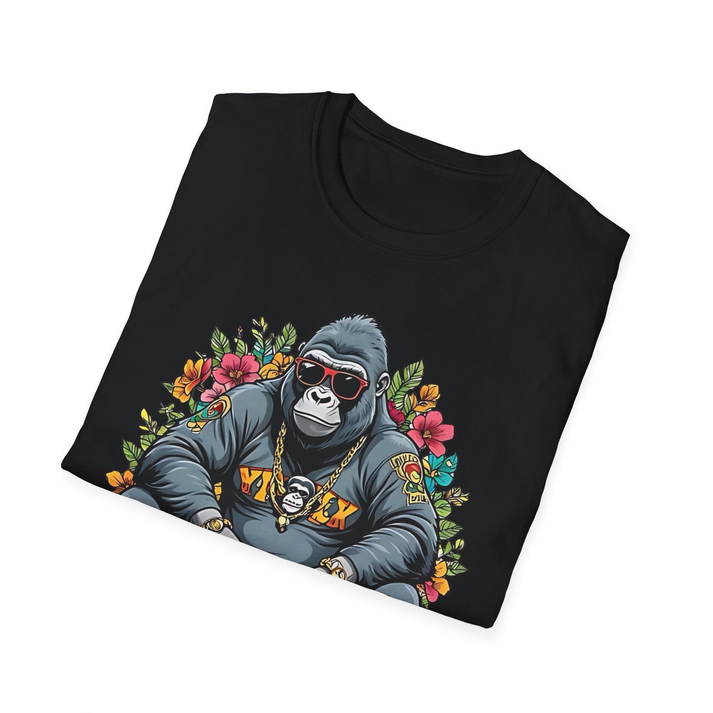 Animals Tees, Funny Animals Shirt, T Shirts with Funny Animals, T-Shirt with Gorilla, Monkey Tees