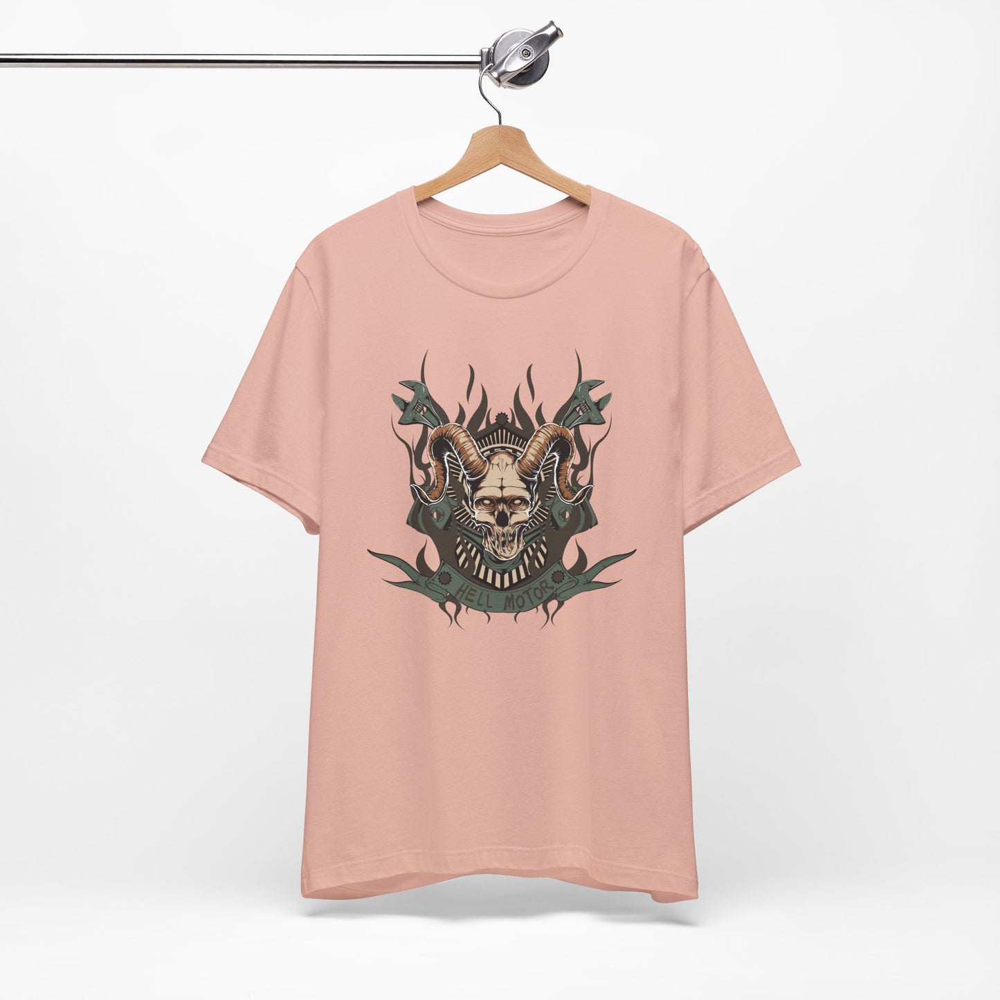 Gothic Skull Graphic Design Unisex Cotton Tee Art-49