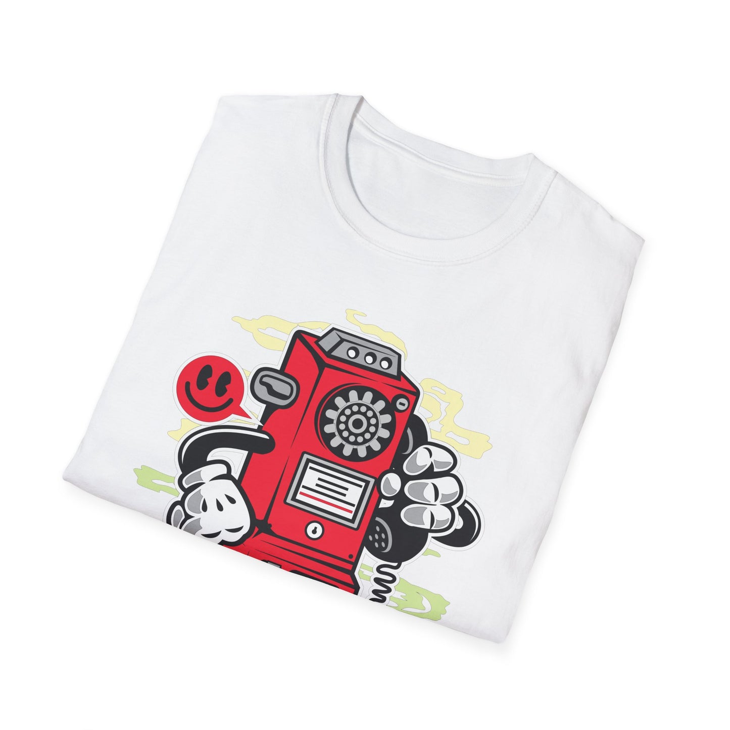 Cartoon T Shirt Animation T Shirt Funny Graphic Tee Softstyle 64000 Unisex Short Sleeve