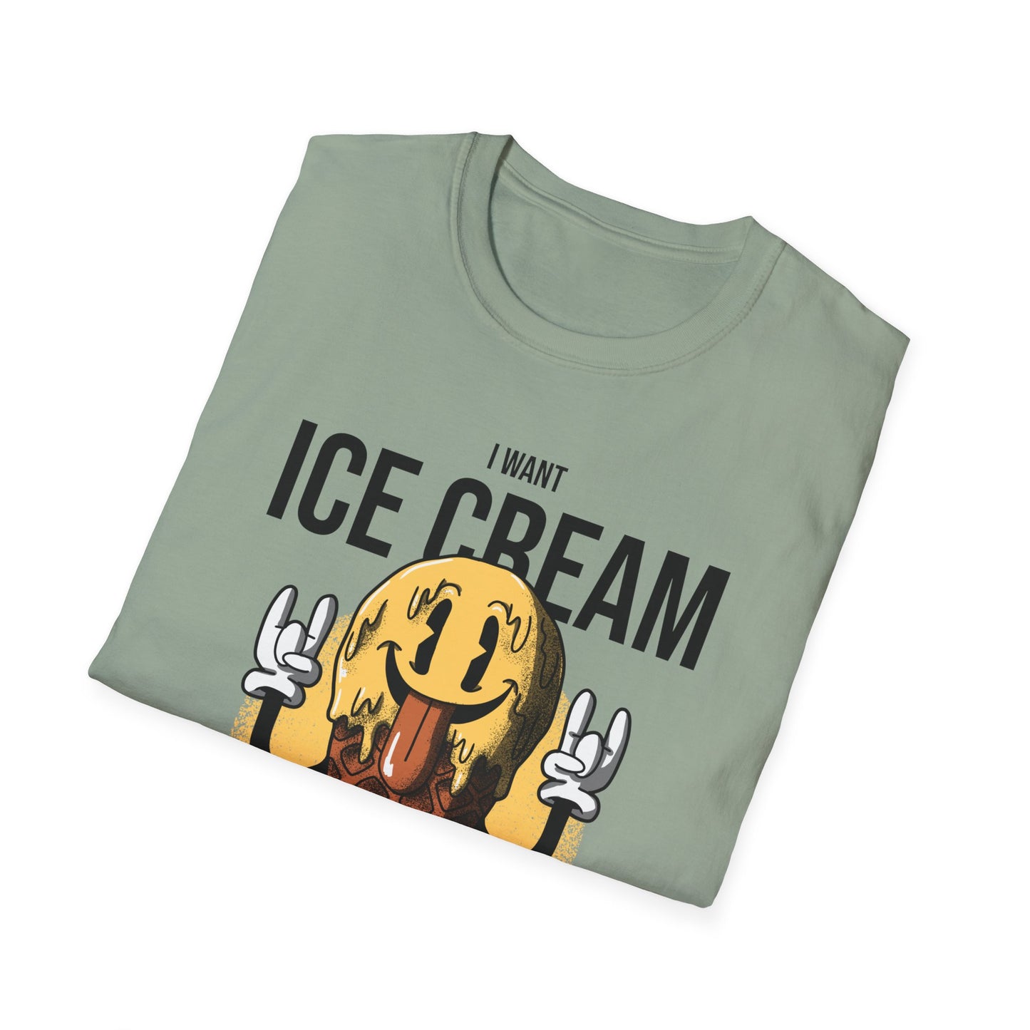 Food Tees, Funny Food T Shirts, Funny T Shirts, Shirt with Food, Junk Food Tees, Shirt with Ice Cream, Ice Cream T-Shirt