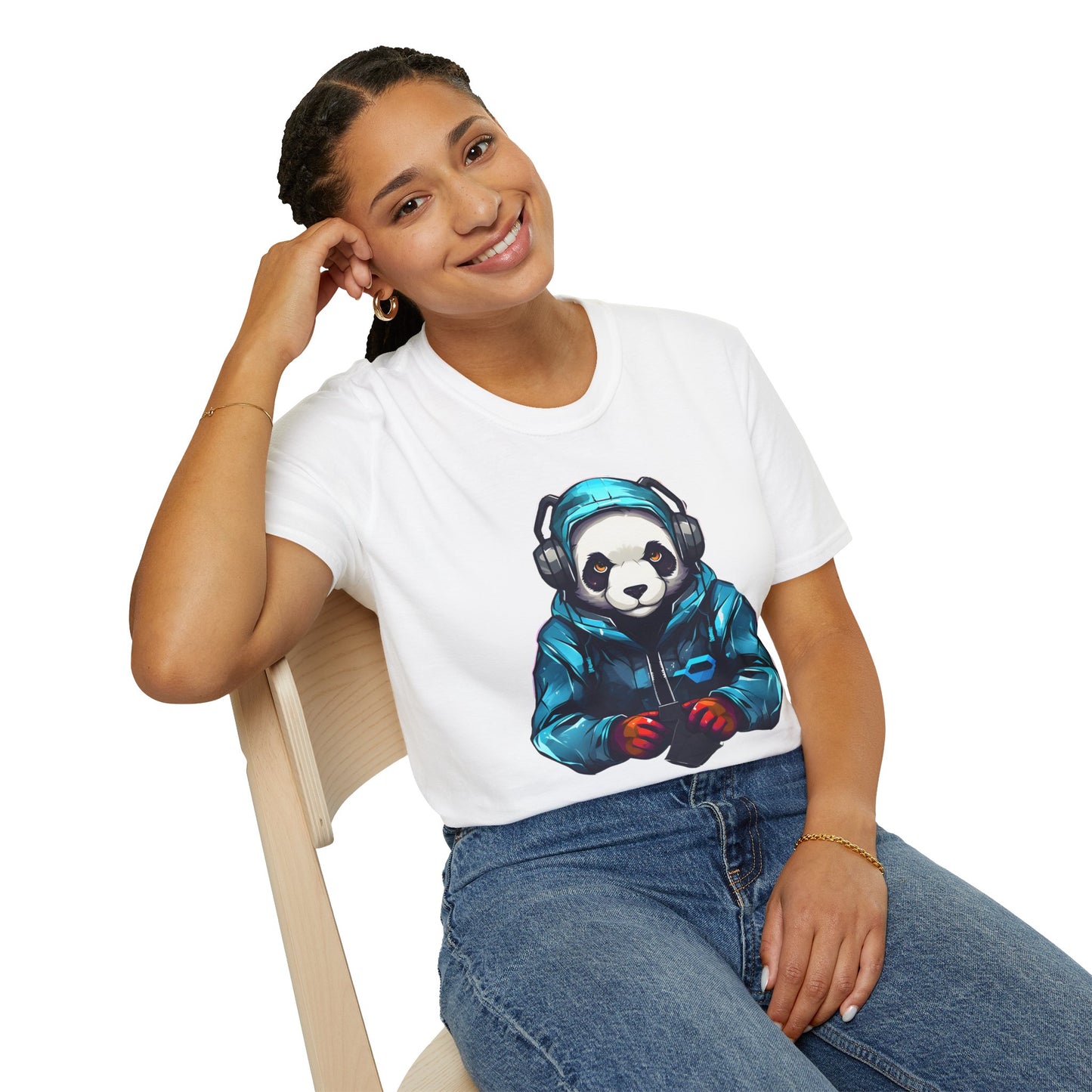 Animals Tees, Funny Animals Shirt, T Shirts with Funny Animals, T-Shirt with Panda, Panda Tees