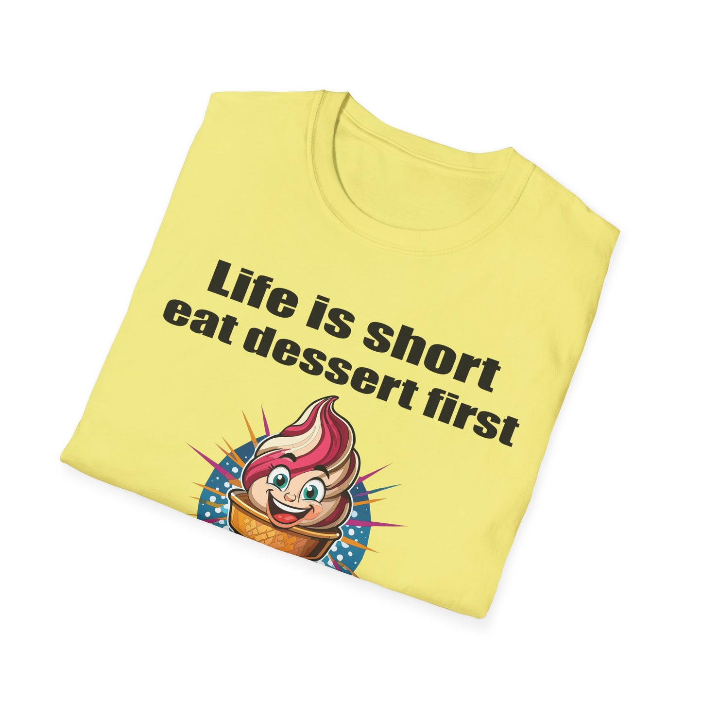 Food Tees, Funny Food T Shirts, Funny T Shirts, Shirt with Food, Junk Food Tees, Shirt with Ice Cream, Ice Cream T-Shirt