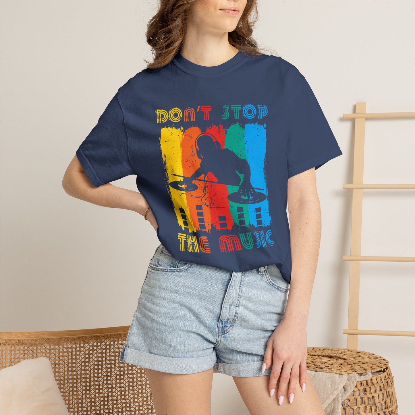 Music Graphic Design Unisex Cotton T-shirt 014