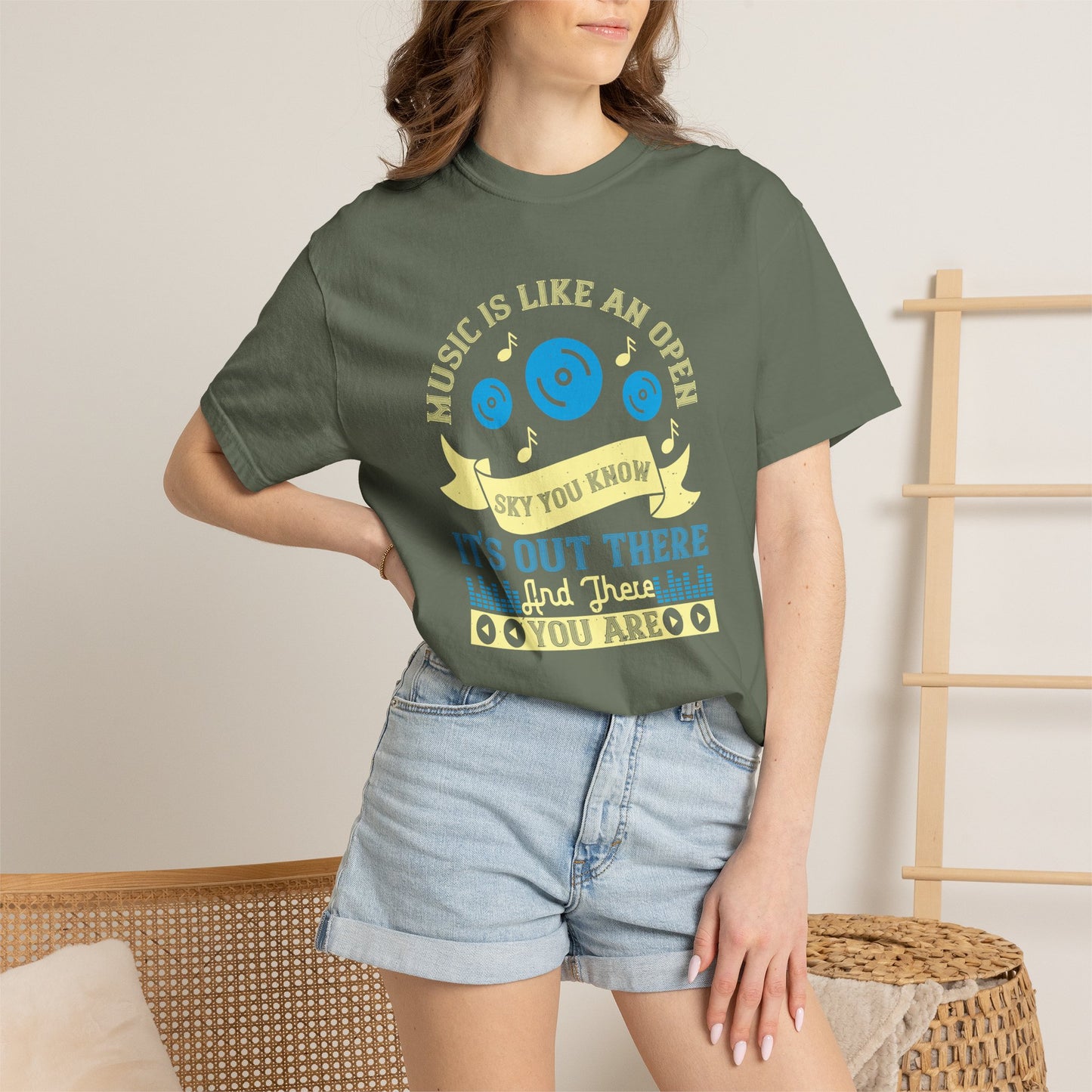 Music Graphic Design Unisex Cotton T-shirt m29