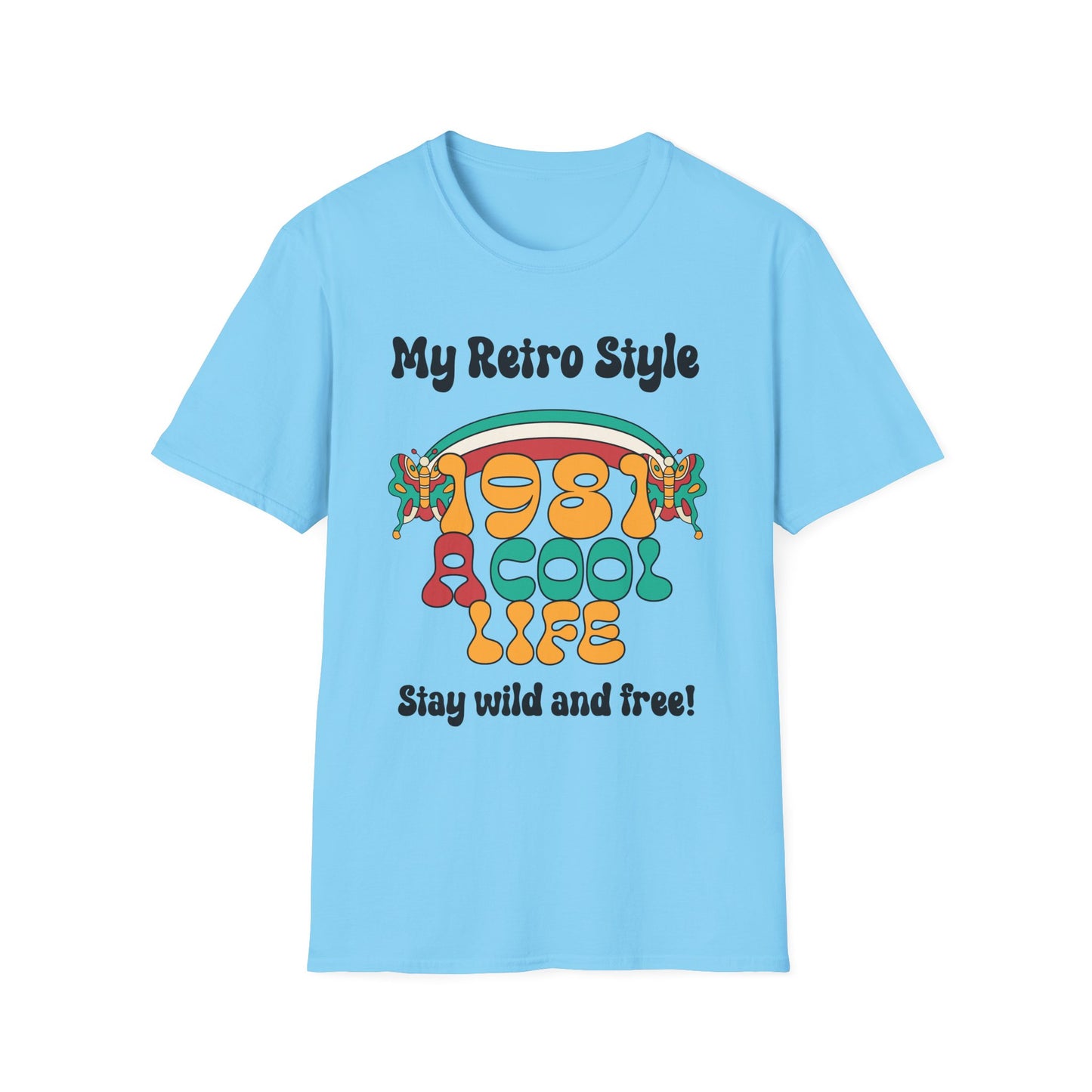 Retro T Shirt, Retro Design Shirt, Retro Art Tee Shirt, T-shirt with Retro Style