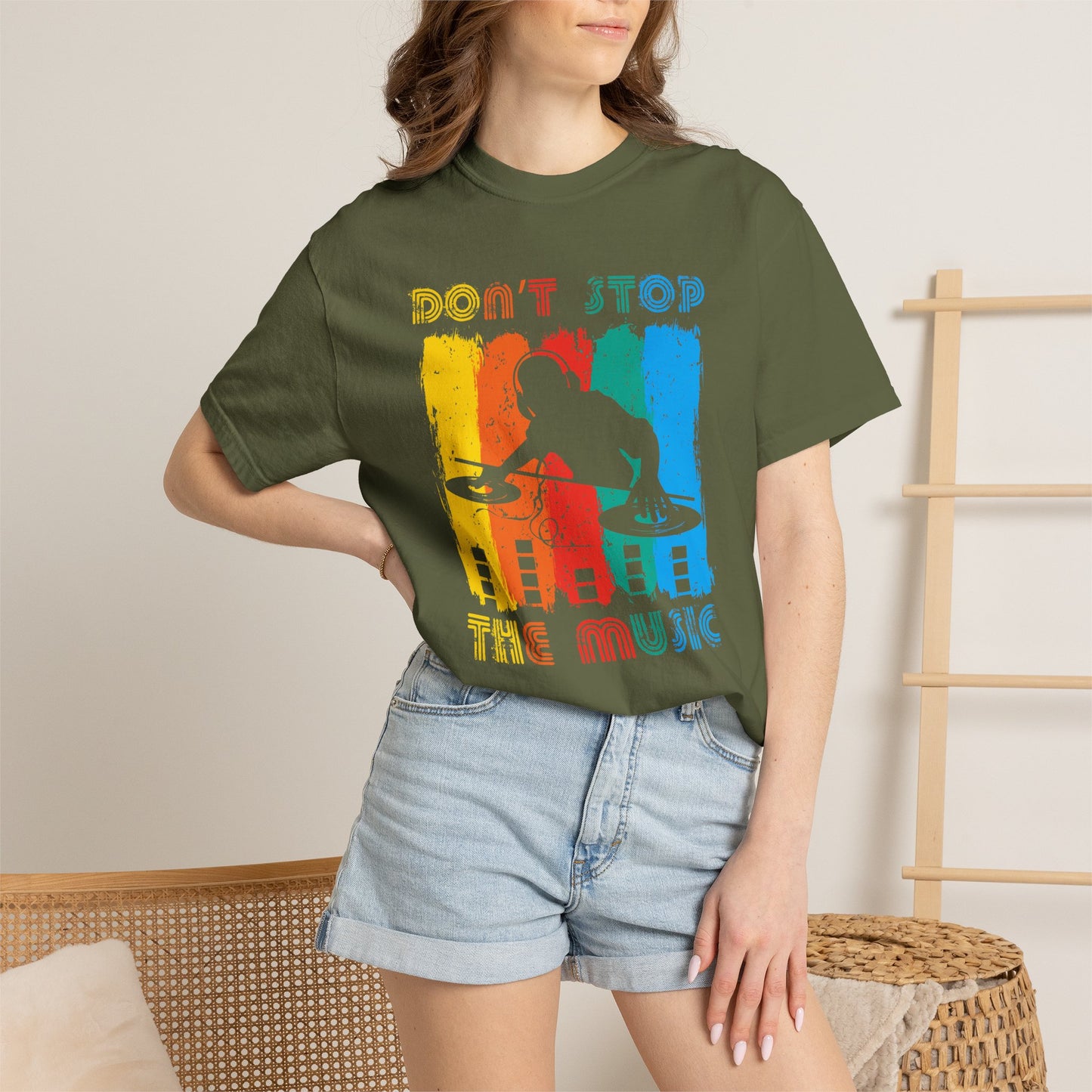 Music Graphic Design Unisex Cotton T-shirt 014