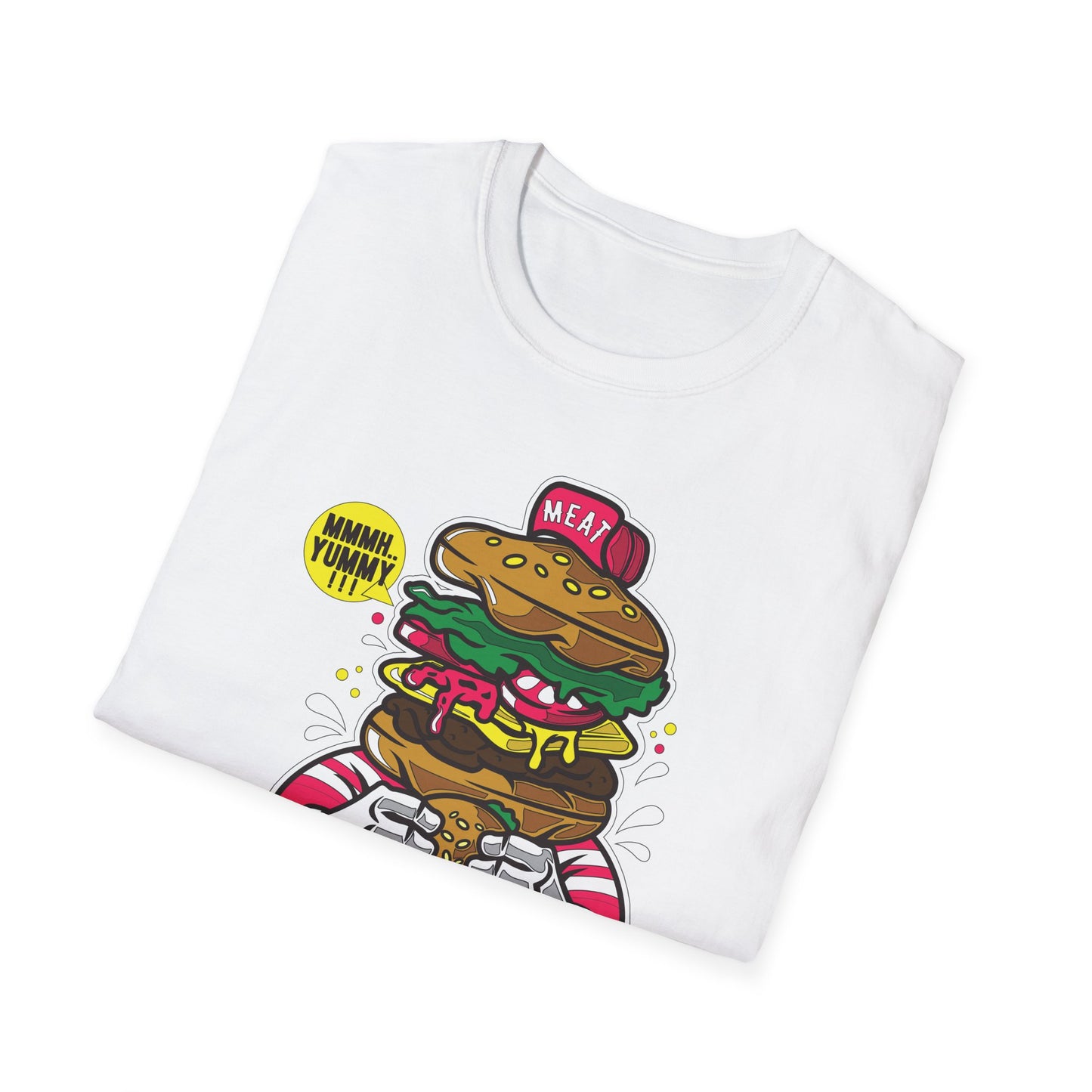 Cartoon T Shirt Animation T Shirt Funny Tee Unisex Gildan Softstyle 64000 Ring Spun Cotton