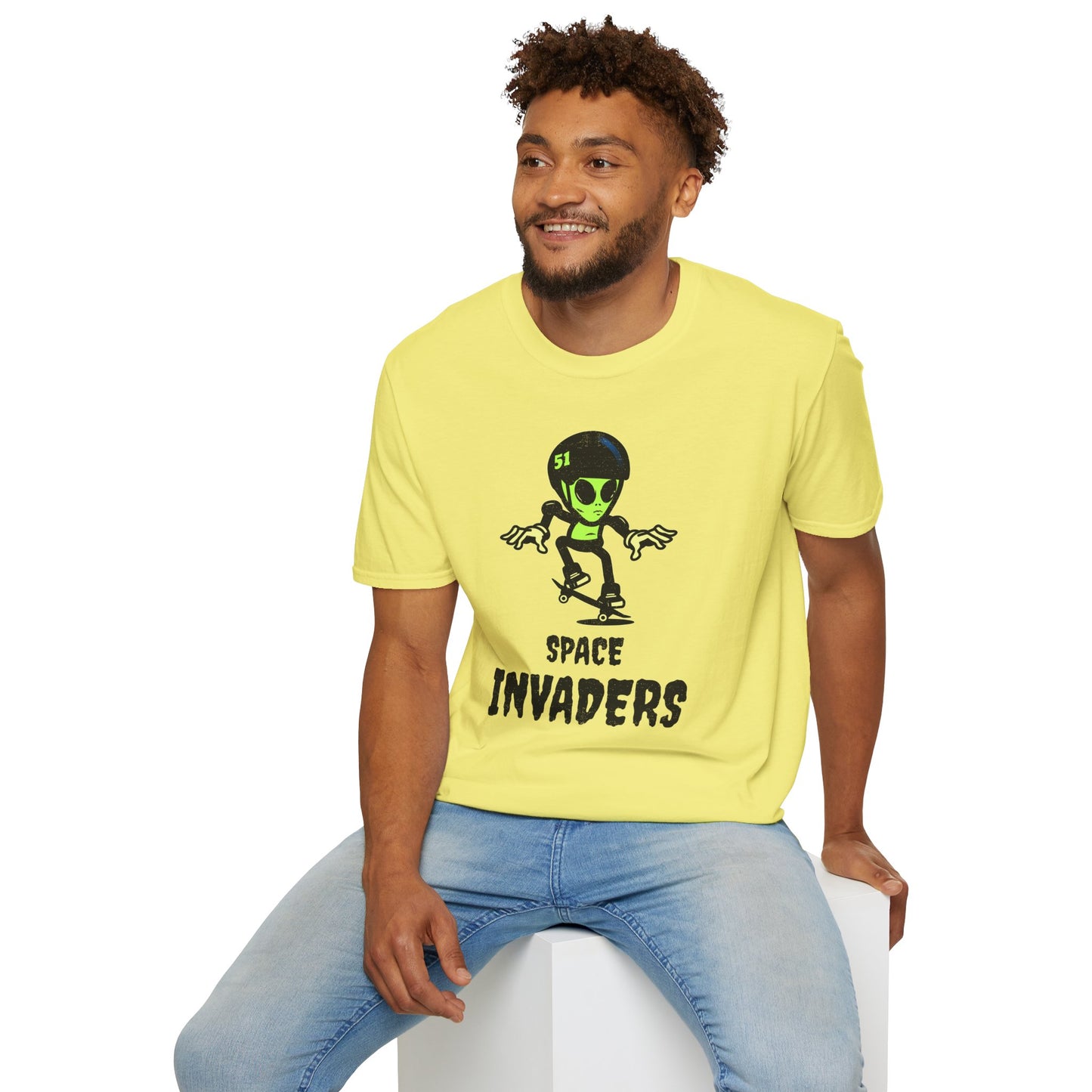 Funny T Shirts, UFO Tees, Funny Aliens Shirt - 4