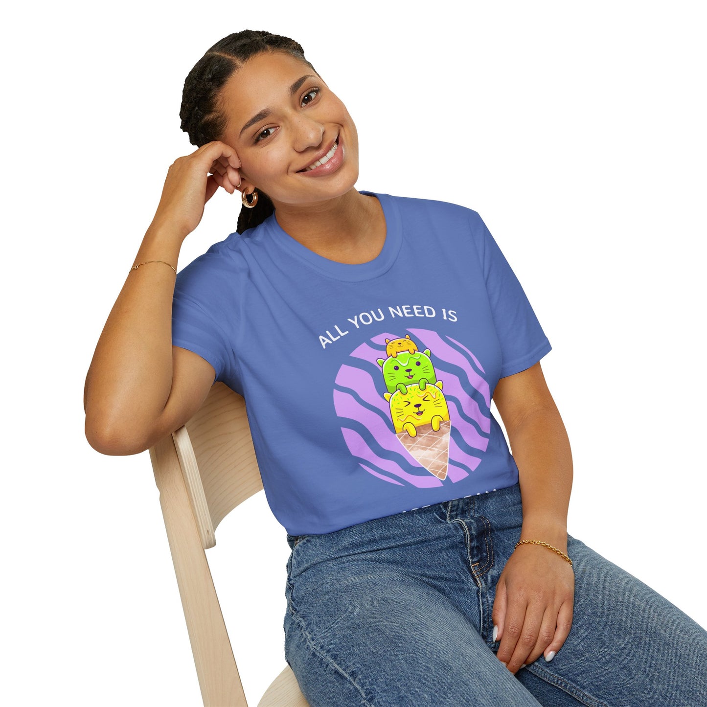 Food Tees, Funny Food T Shirts, Funny T Shirts, Shirt with Food, Junk Food Tees, Shirt with Ice Cream, Ice Cream T-Shirt