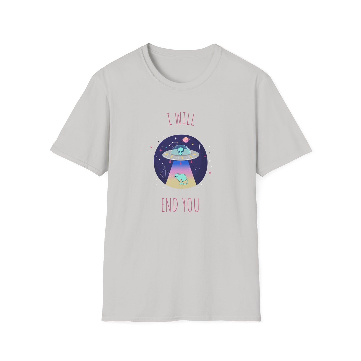 Funny T Shirts UFO Tees Funny Aliens Shirt