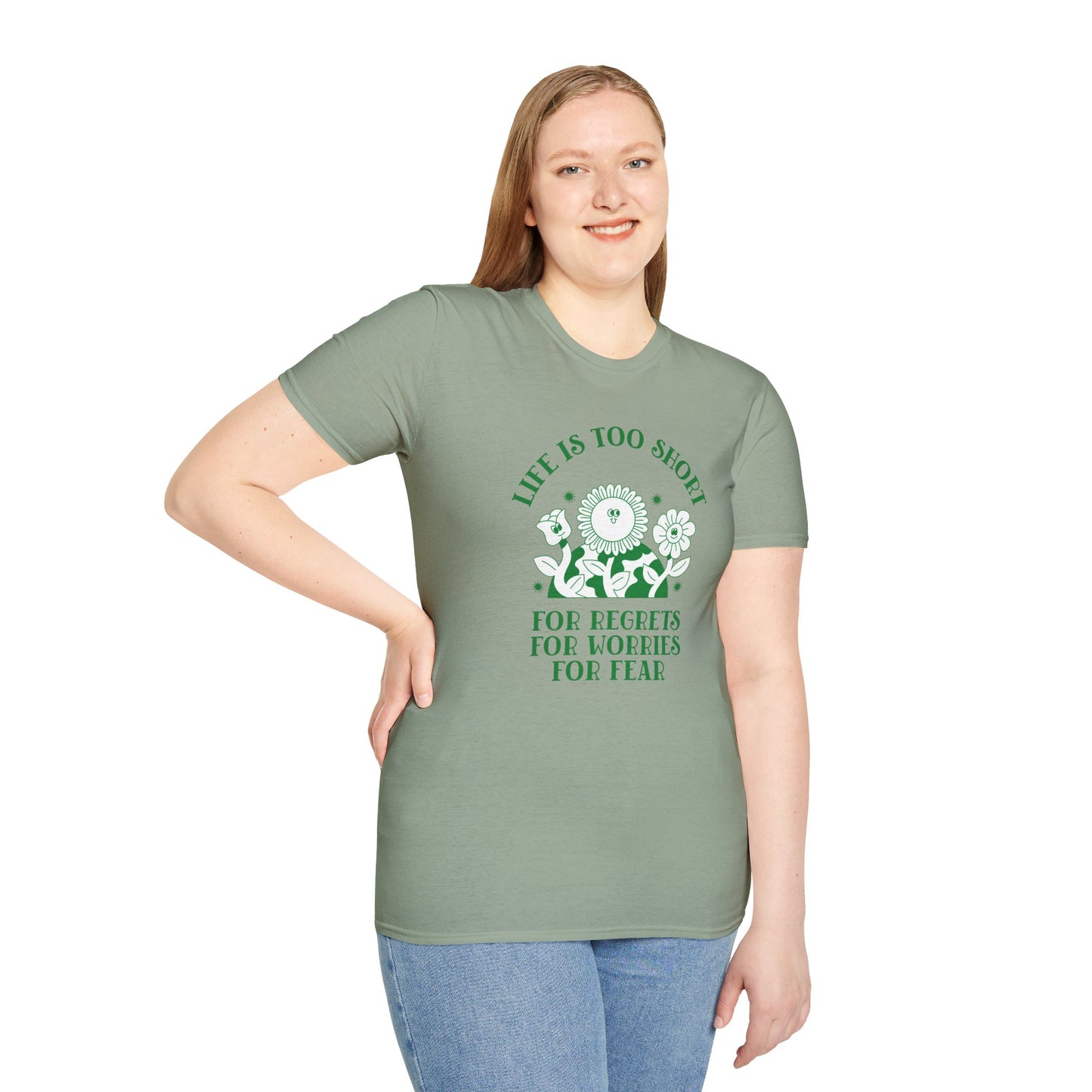 Positive Slogan T-Shirts, T-Shirts with Positive Words, Tee Shirt with Good Quotes - 46