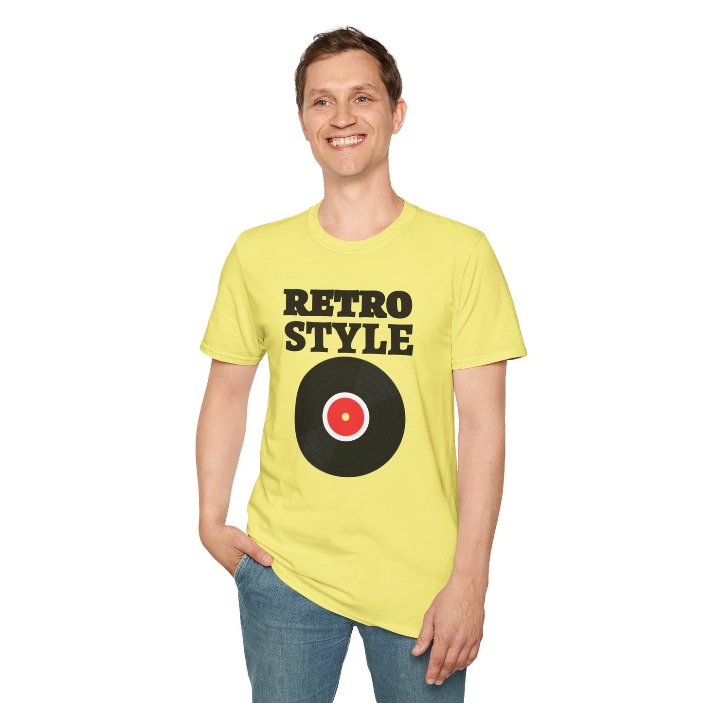 Retro T Shirt, Retro Design Shirt, Retro Art Tee Shirt, T-shirt with Retro Style