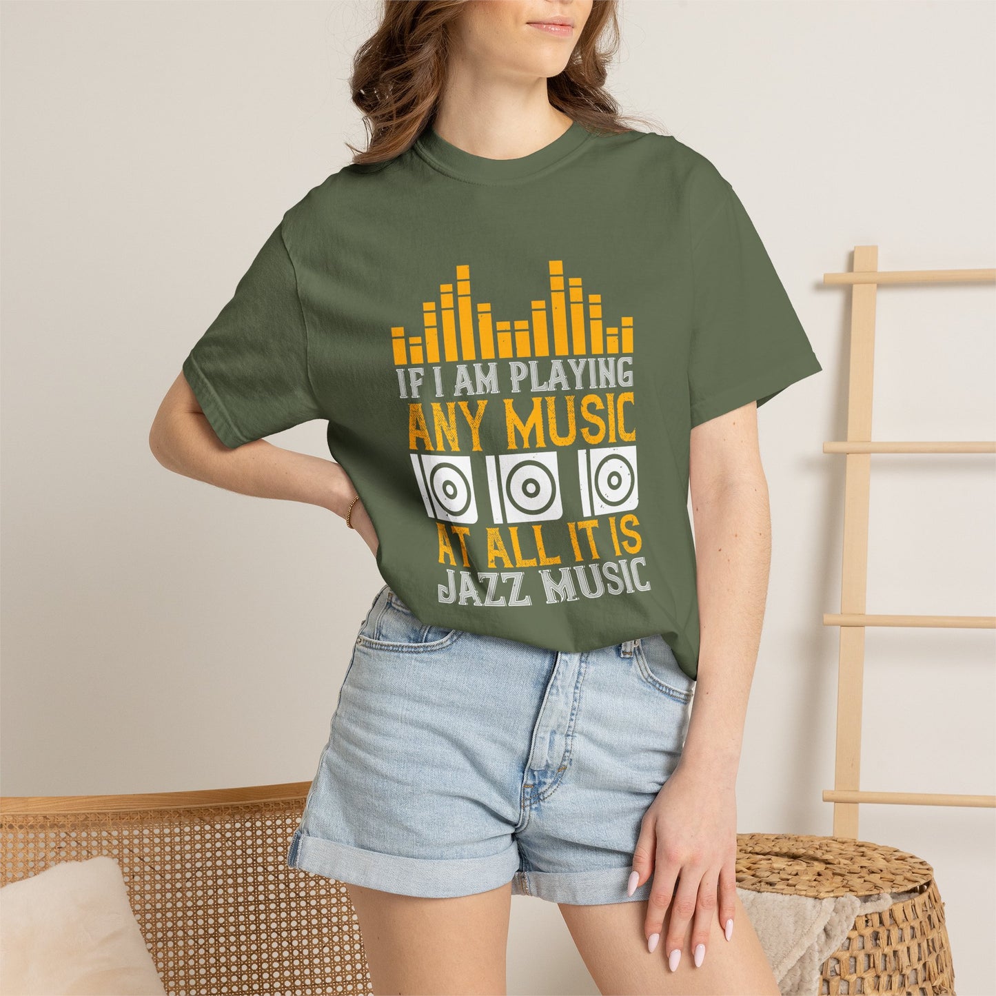 Music Graphic Design Unisex Cotton T-shirt m17