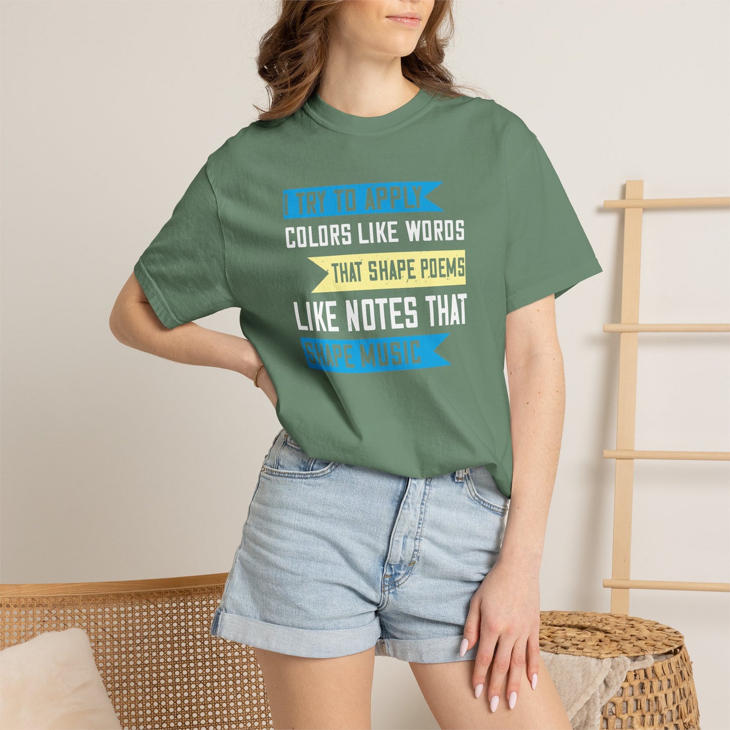 Music Graphic Design Unisex Cotton T-shirt m
