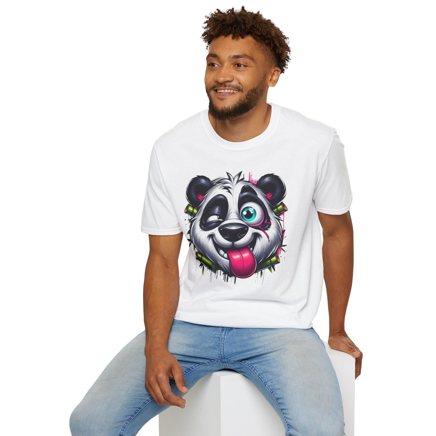 Animals Tees, Funny Animals Shirt, T Shirts with Funny Animals, T-Shirt with Panda, Panda Tees
