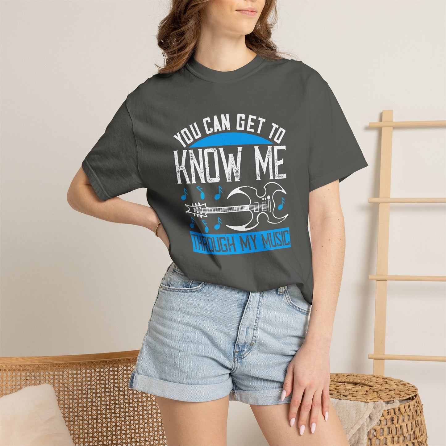 Music Graphic Design Unisex Cotton T-shirt m1