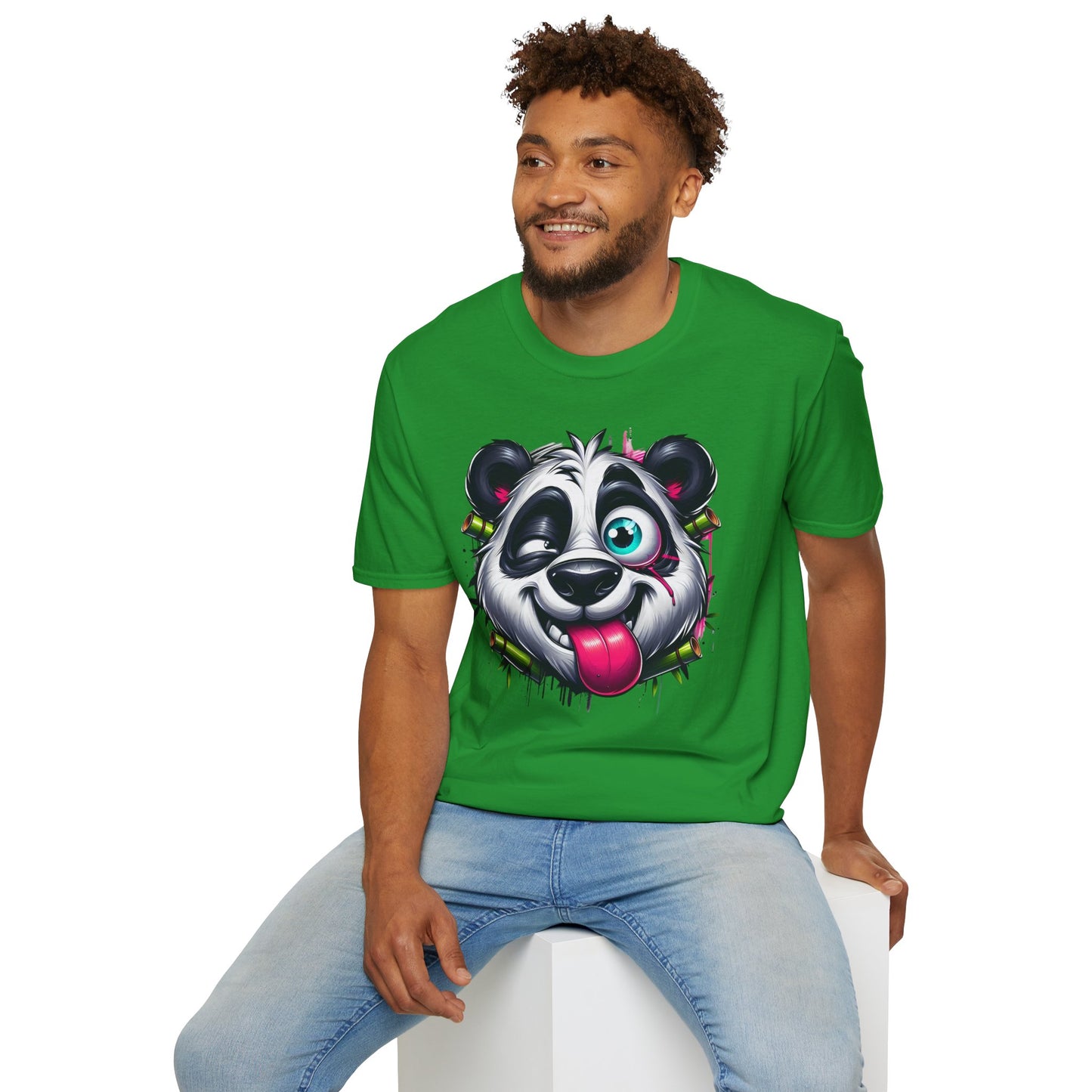 Animals Tees, Funny Animals Shirt, T Shirts with Funny Animals, T-Shirt with Panda, Panda Tees