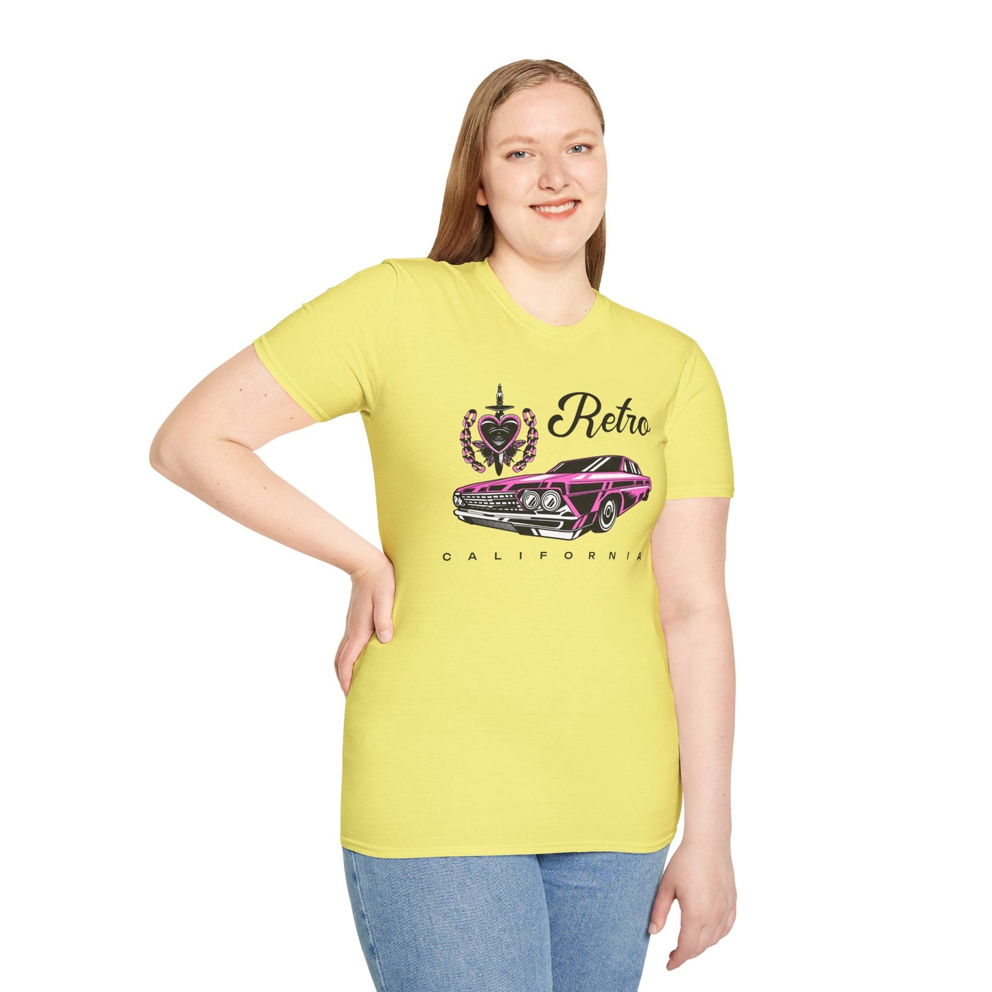 Retro T Shirt, Retro Design Shirt, Retro Art Tee Shirt, T-shirt with Retro Style