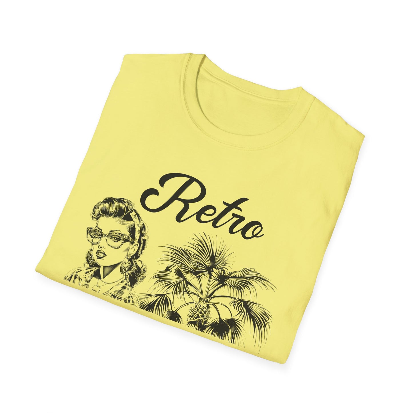 Retro T Shirt, Retro Design Shirt, Retro Art Tee Shirt, T-shirt with Retro Style