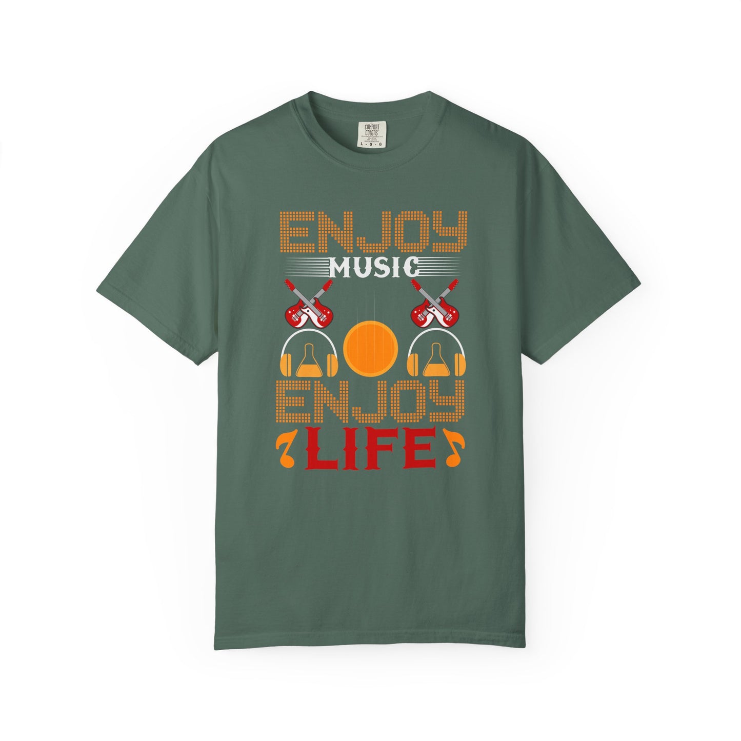 Music Graphic Design Unisex Cotton T-shirt 049