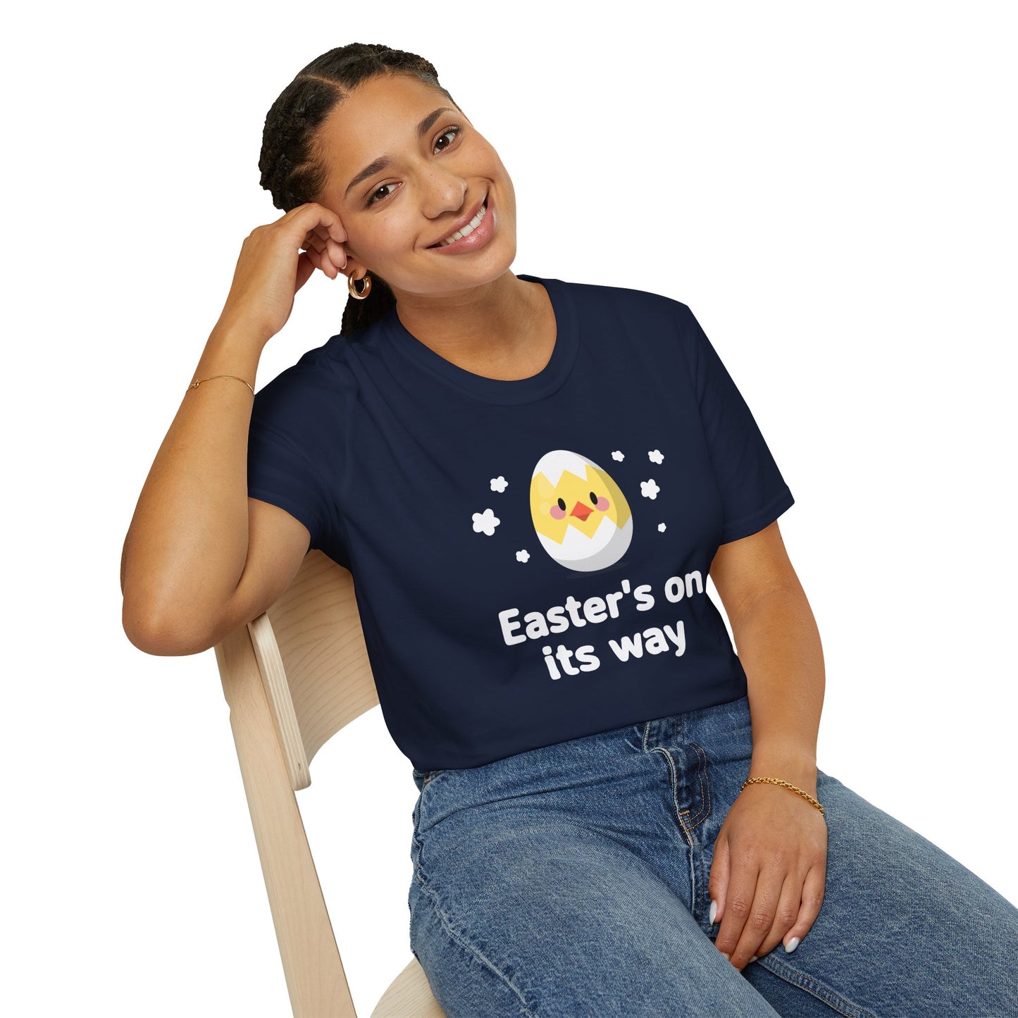 Easter Day T-Shirt, Tee Shirt with Easter Signature, T Shirt with Easter Prints, Tee Shirt with Easter Design - 1