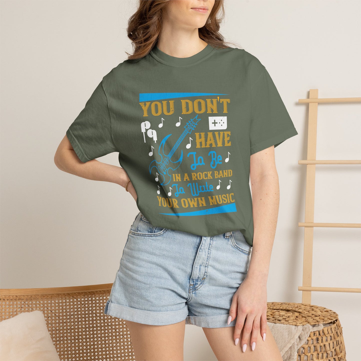 Music Graphic Design Unisex Cotton T-shirt u1