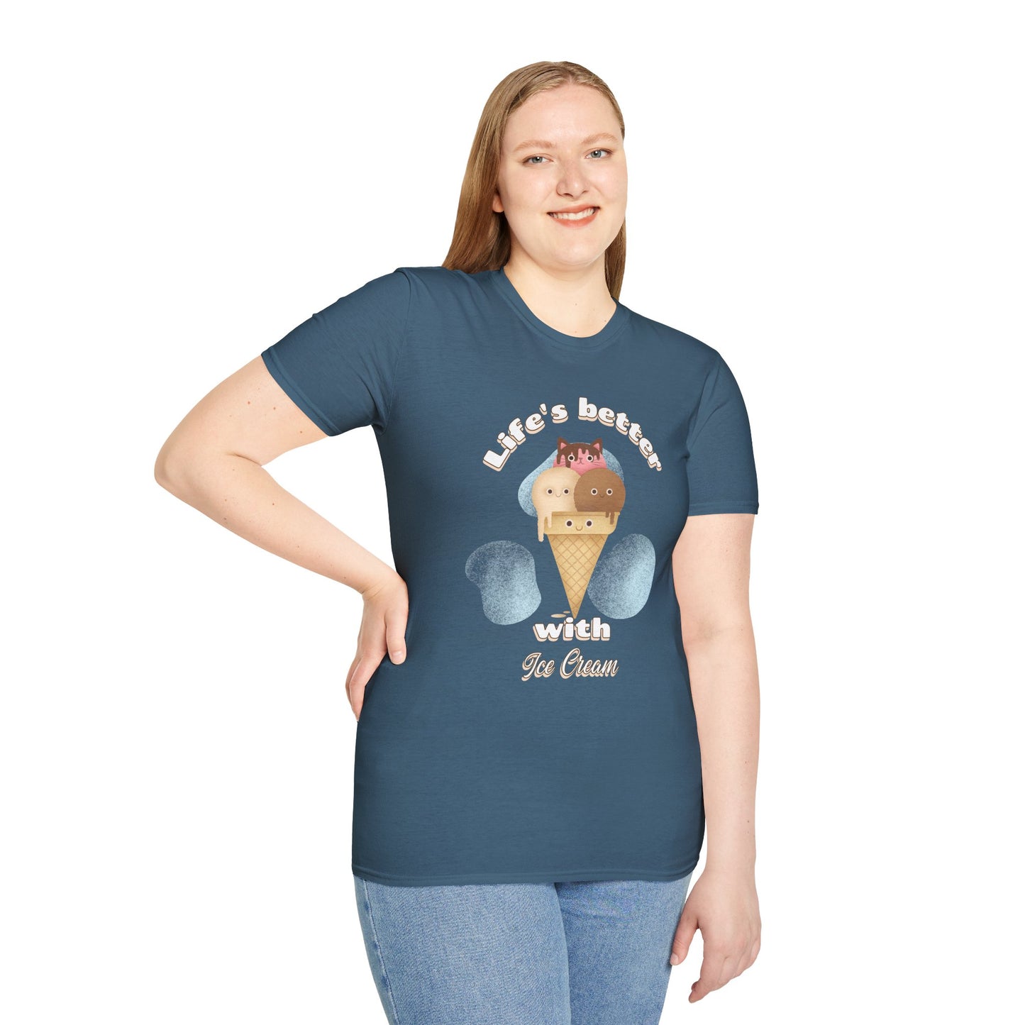 Food Tees, Funny Food T Shirts, Funny T Shirts, Shirt with Food, Junk Food Tees, Shirt with Ice Cream, Ice Cream T-Shirt