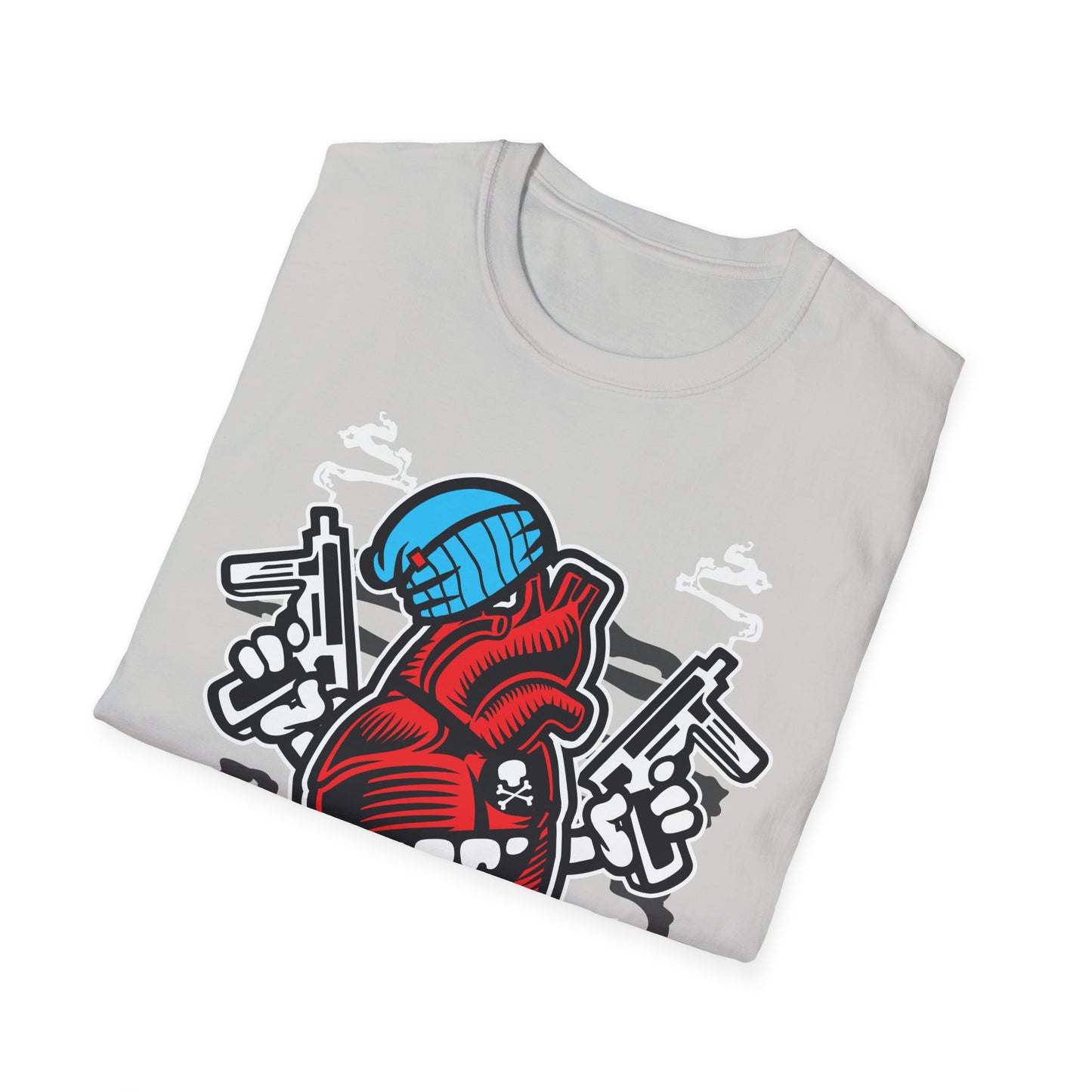 Cartoon T Shirt Animation T Shirt Funny Tee Unisex Gildan Softstyle 64000 100 Percent Cotton