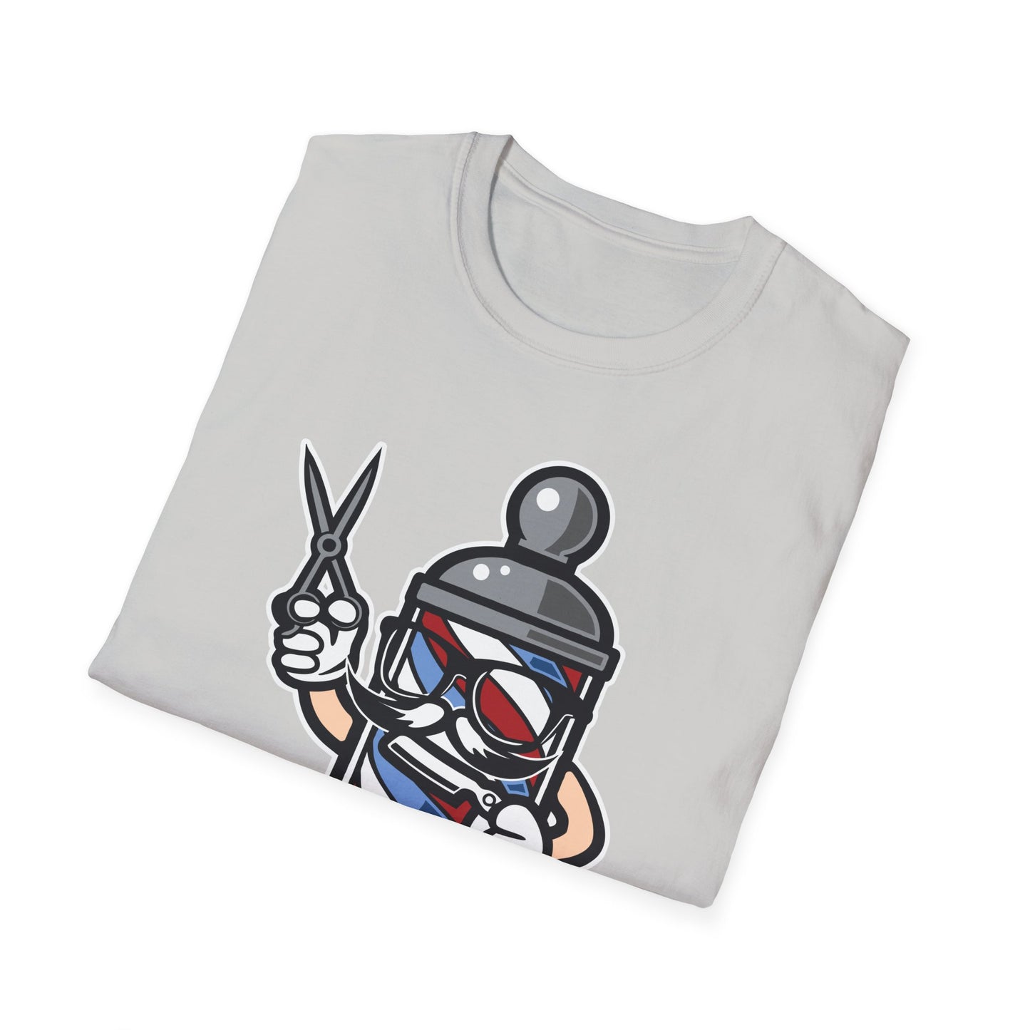 Cartoon Animation T Shirt Unisex Funny Tee Cotton Gildan Softstyle 64000 Comfortable Wear