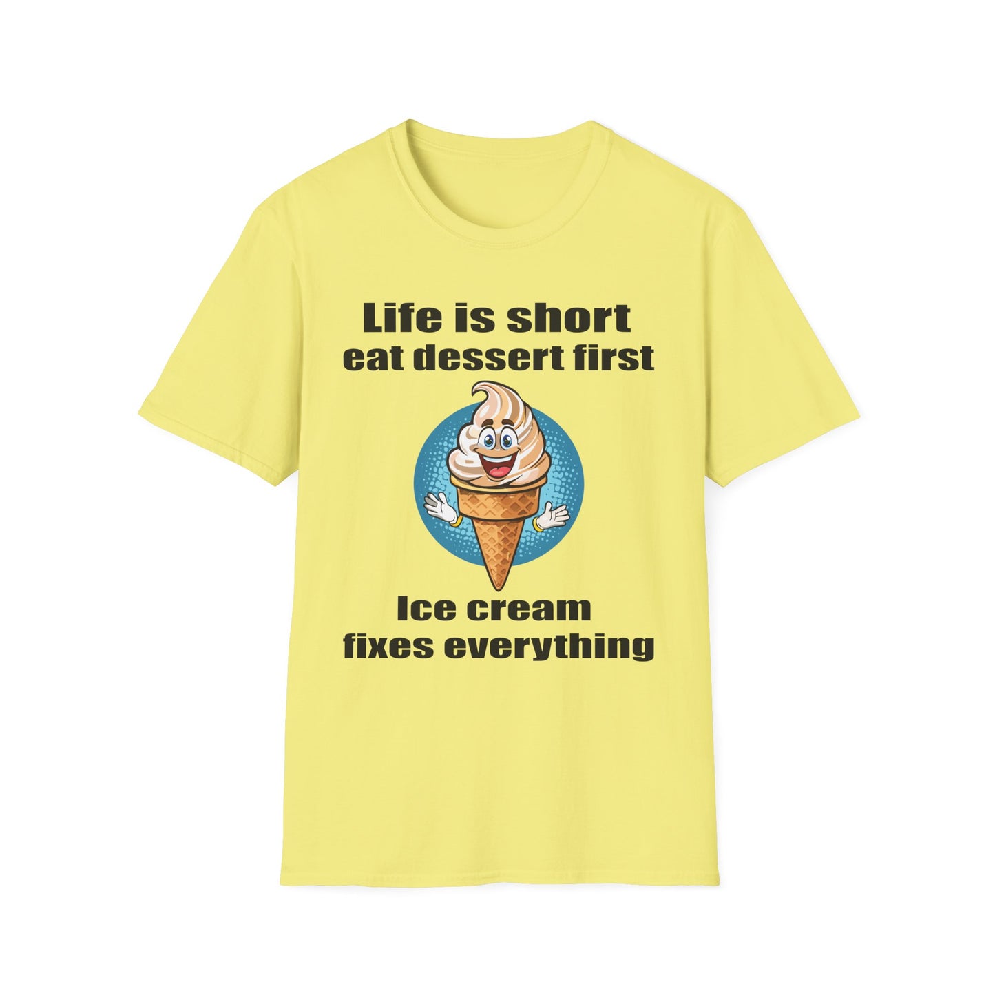 Food Tees, Funny Food T Shirts, Funny T Shirts, Shirt with Food, Junk Food Tees, Shirt with Ice Cream, Ice Cream T-Shirt