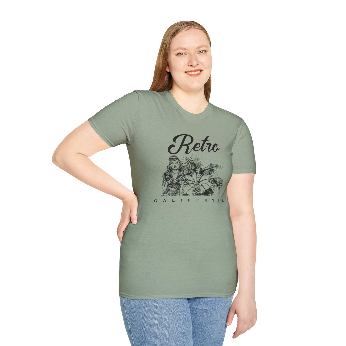Retro T Shirt, Retro Design Shirt, Retro Art Tee Shirt, T-shirt with Retro Style