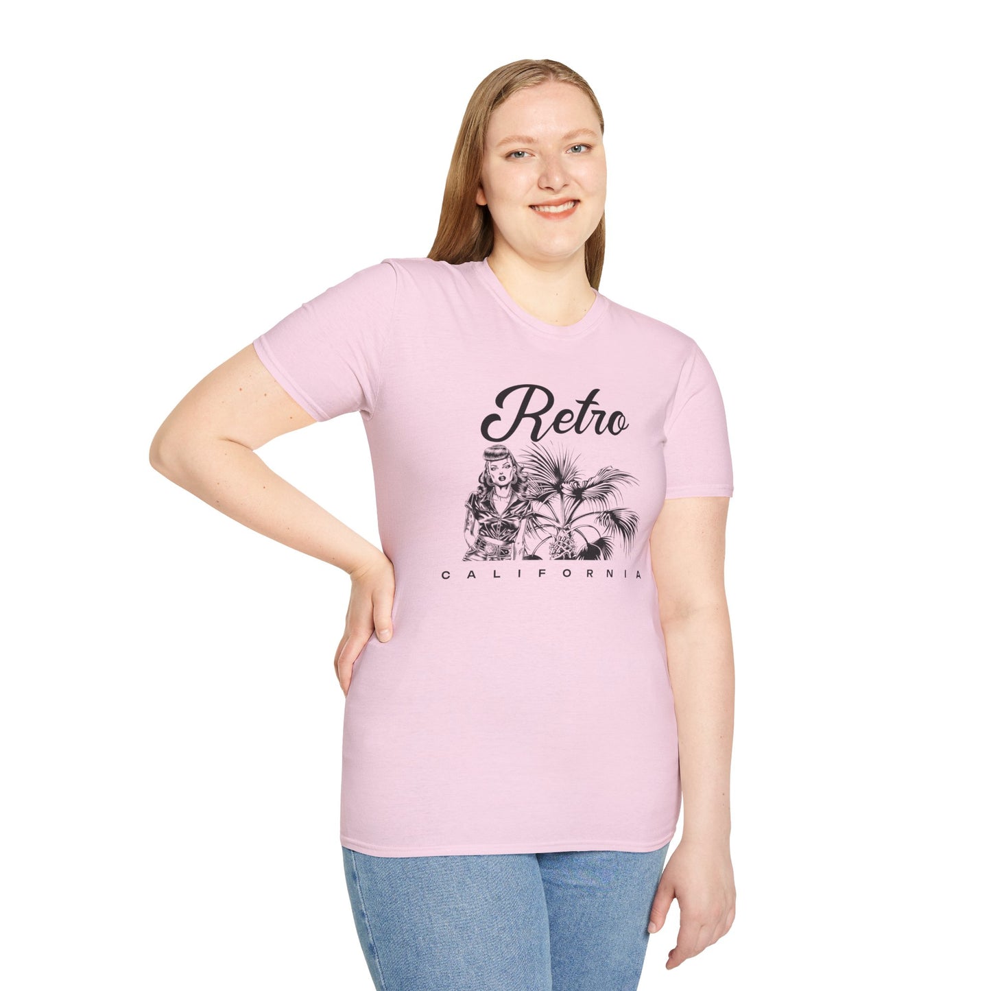 Retro T Shirt, Retro Design Shirt, Retro Art Tee Shirt, T-shirt with Retro Style