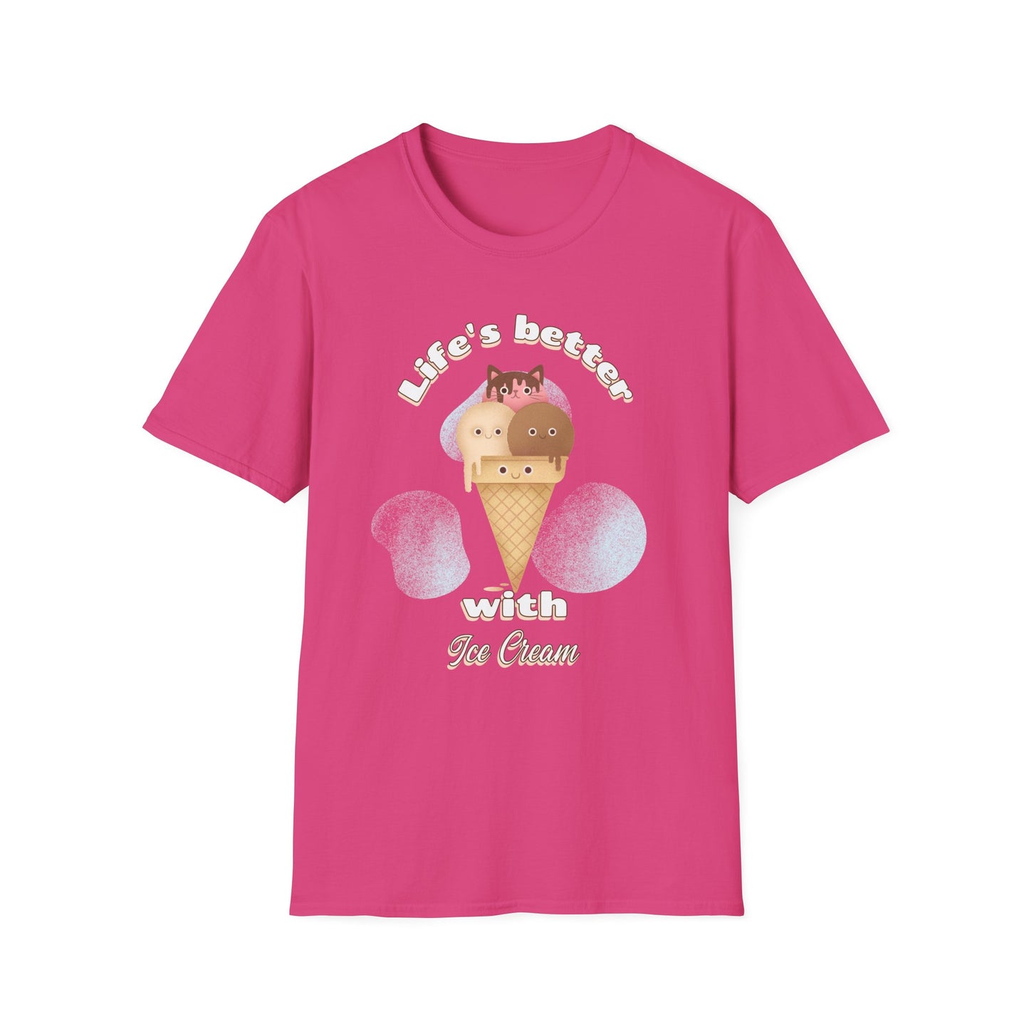 Food Tees, Funny Food T Shirts, Funny T Shirts, Shirt with Food, Junk Food Tees, Shirt with Ice Cream, Ice Cream T-Shirt